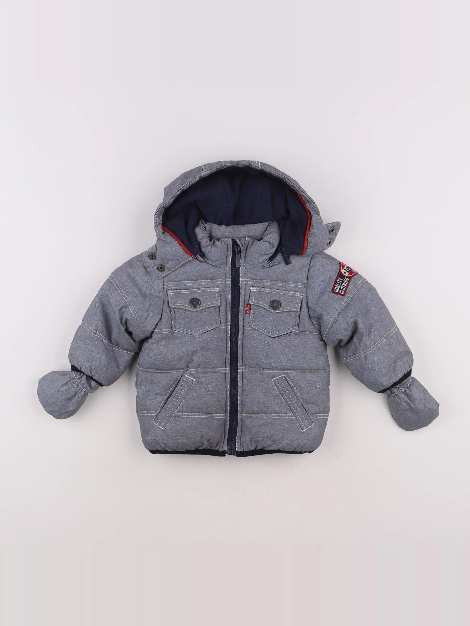 Levi's - veste doublé bleu - 6 mois