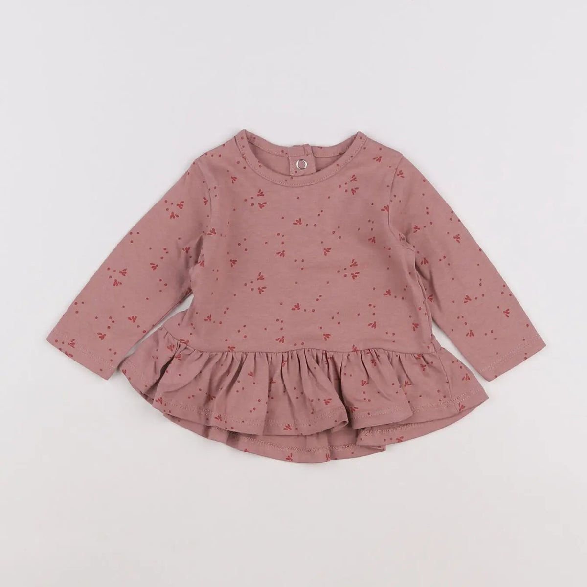 Vertbaudet - tee-shirt rose - 3 mois