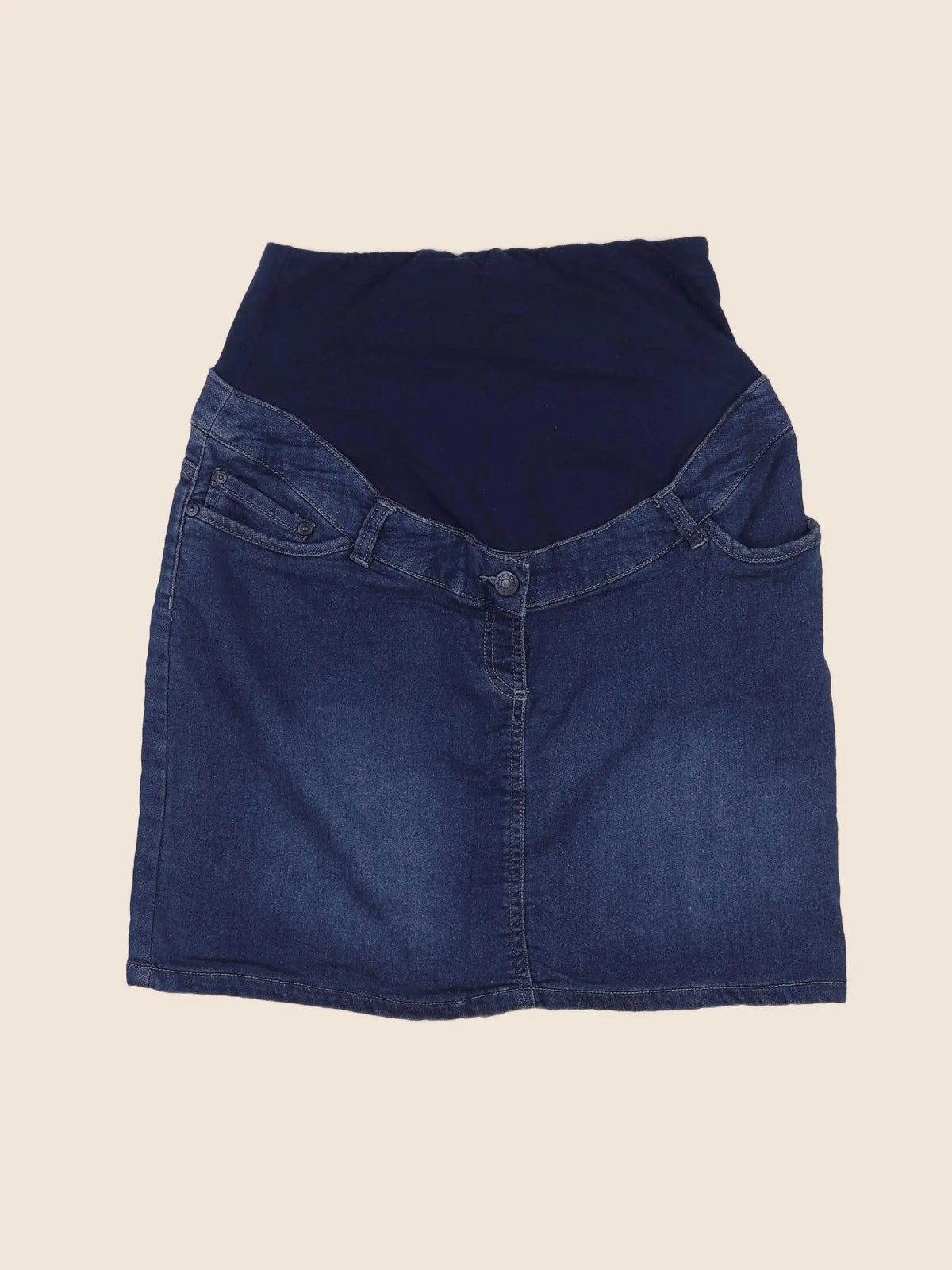 Vertbaudet - jupe grossesse bleu - 36