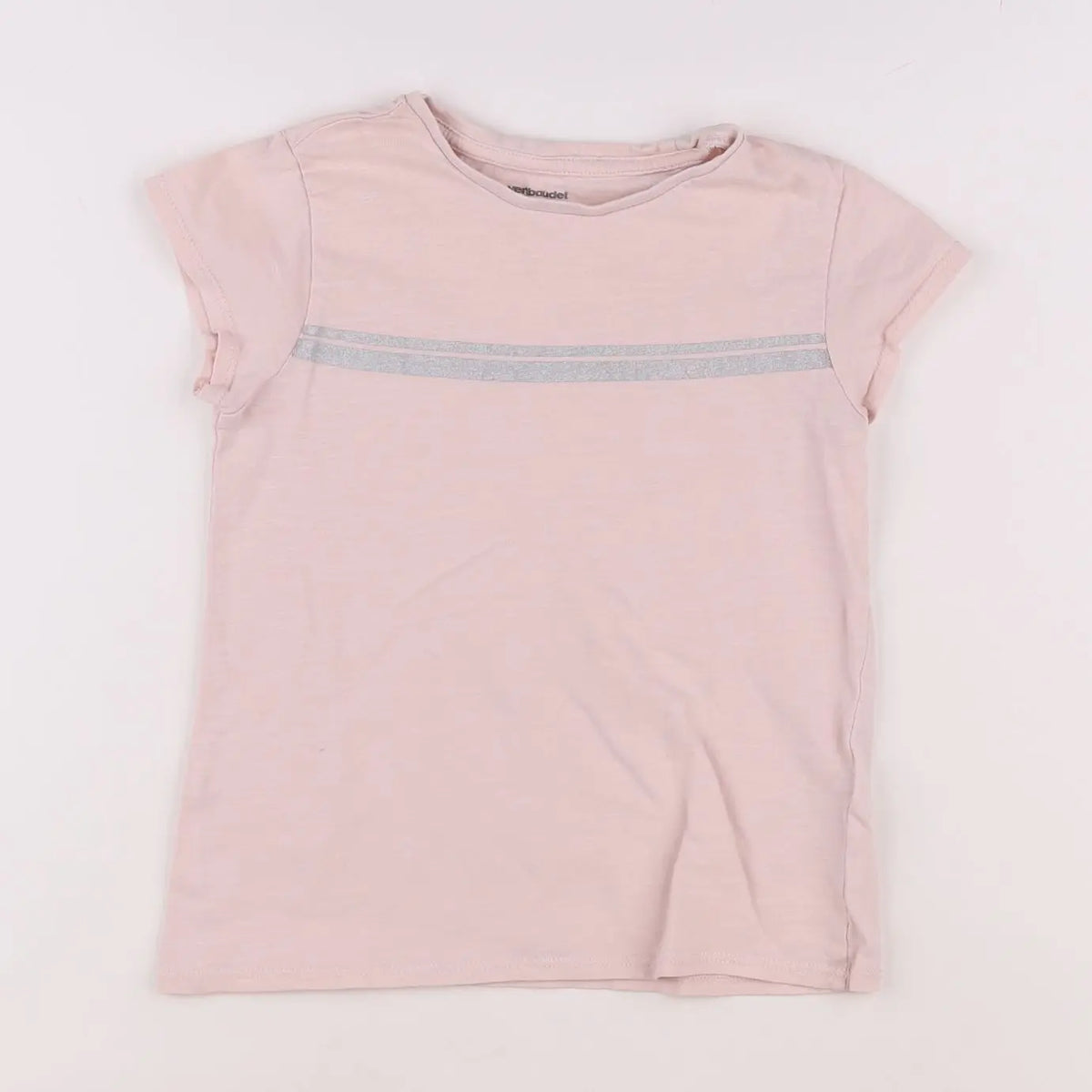 Vertbaudet - tee-shirt rose - 8 ans
