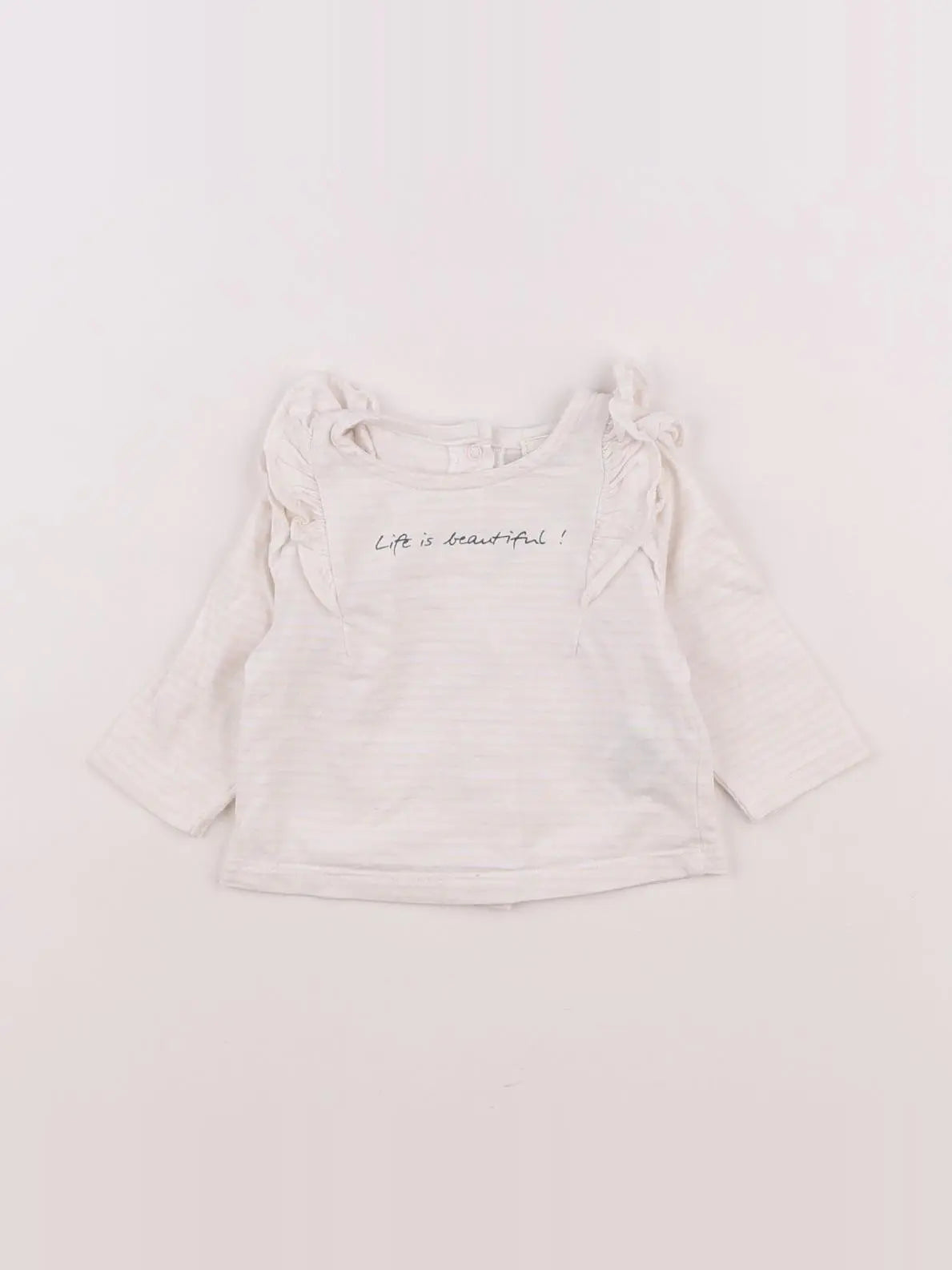 Tape à l'oeil - tee-shirt rose - 3 mois