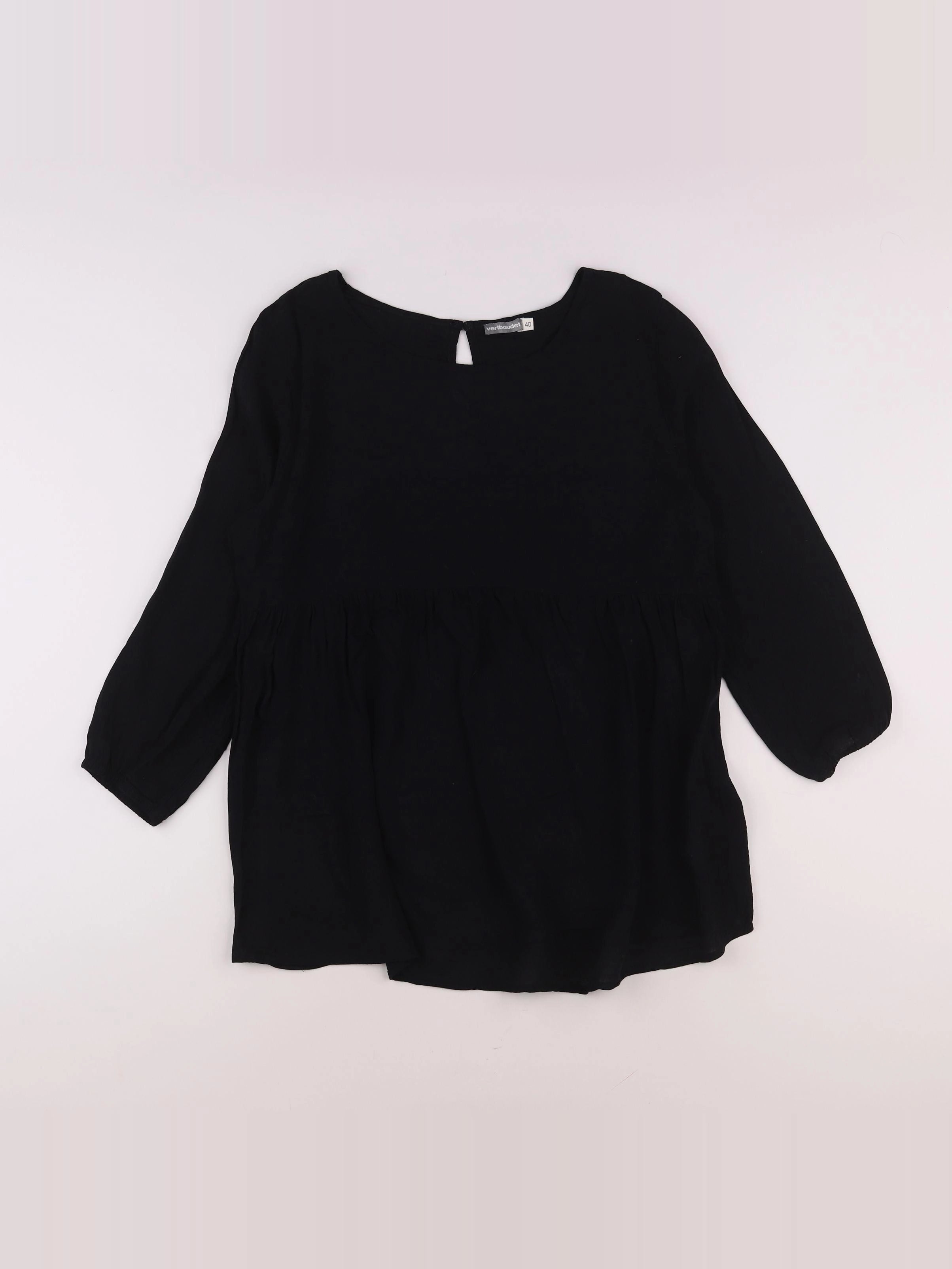 Vertbaudet - blouse grossesse noir - 40