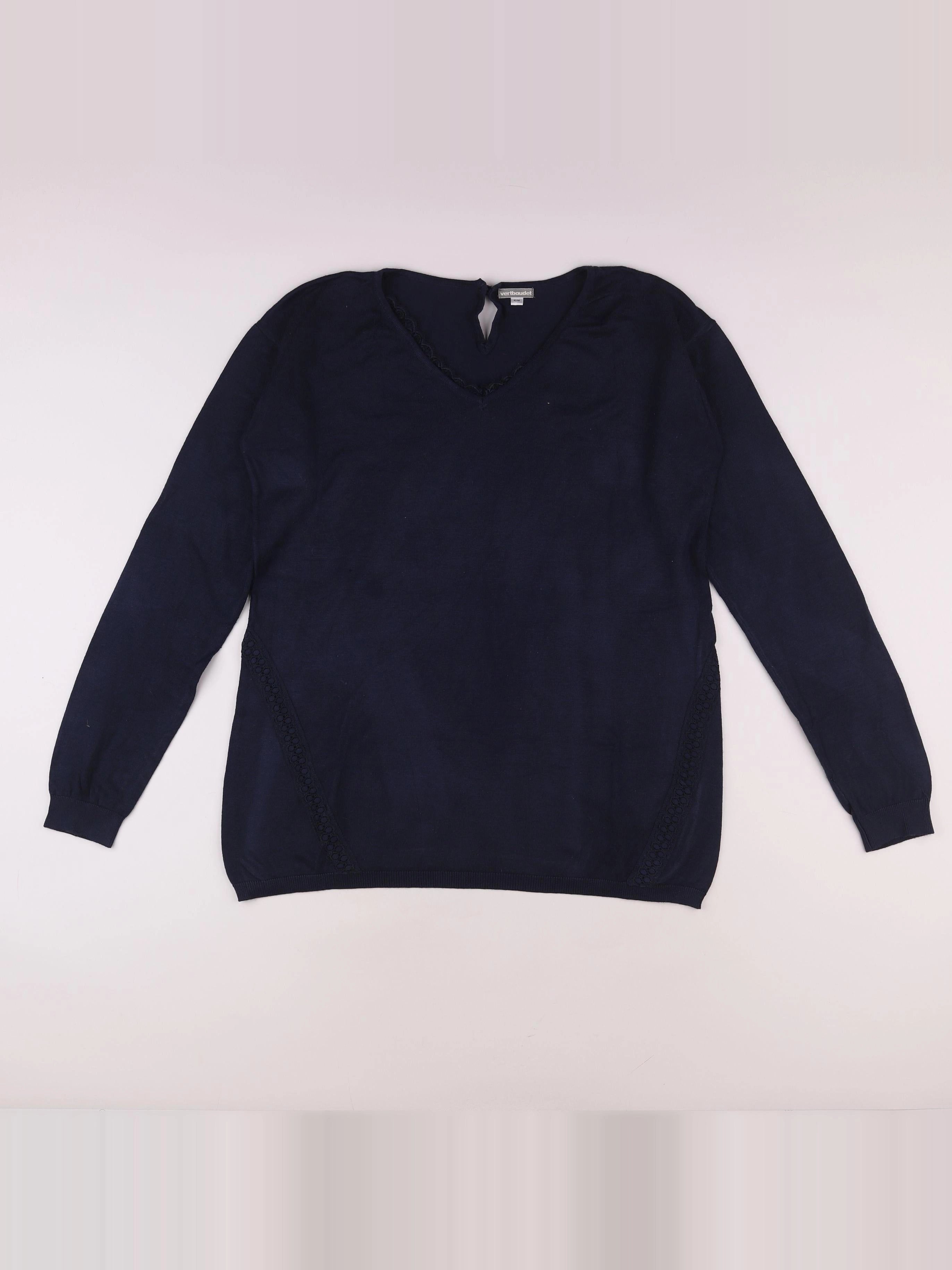 Vertbaudet - pull grossesse bleu - 42 à 44