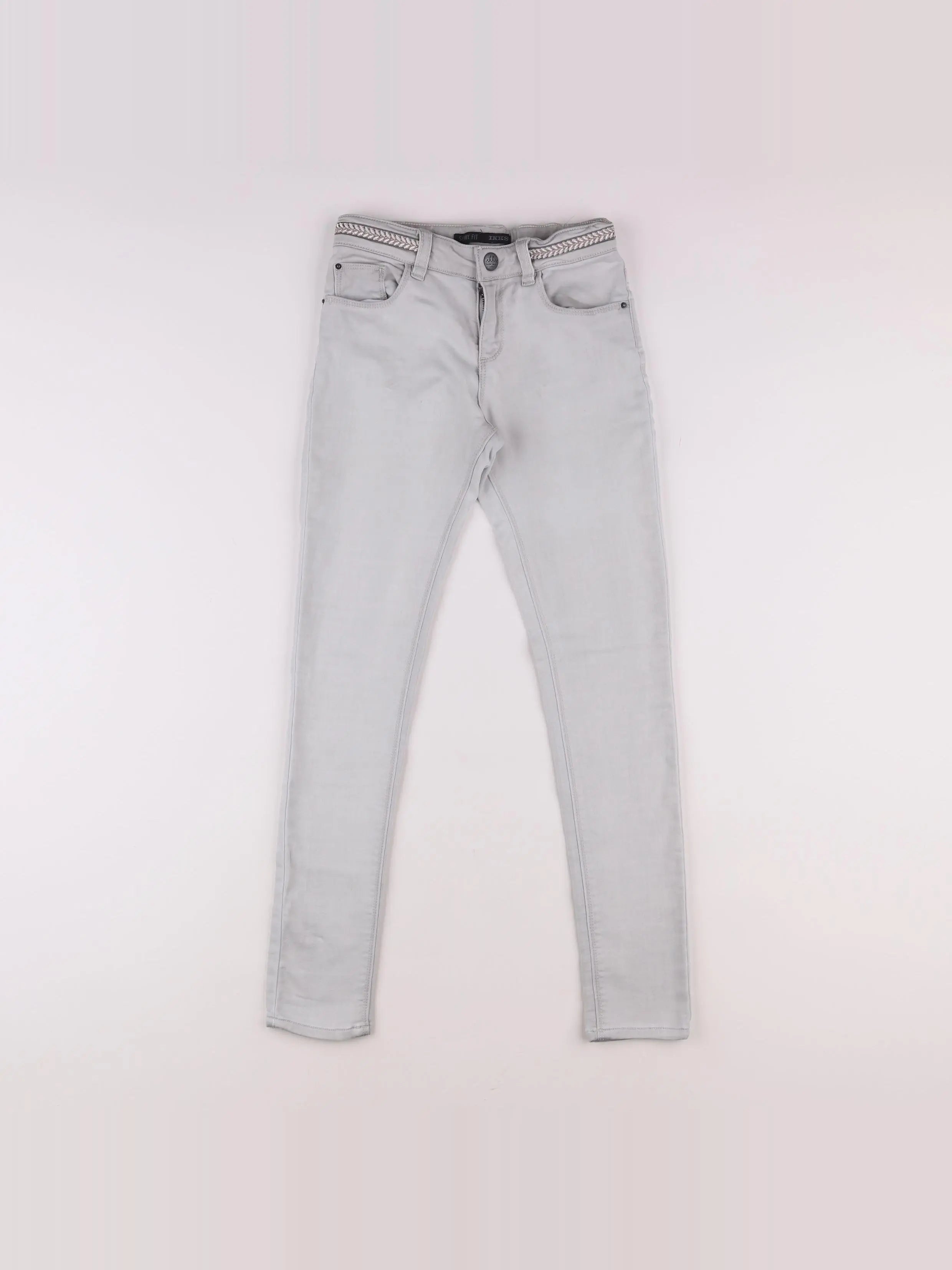 IKKS - pantalon gris - 10 ans