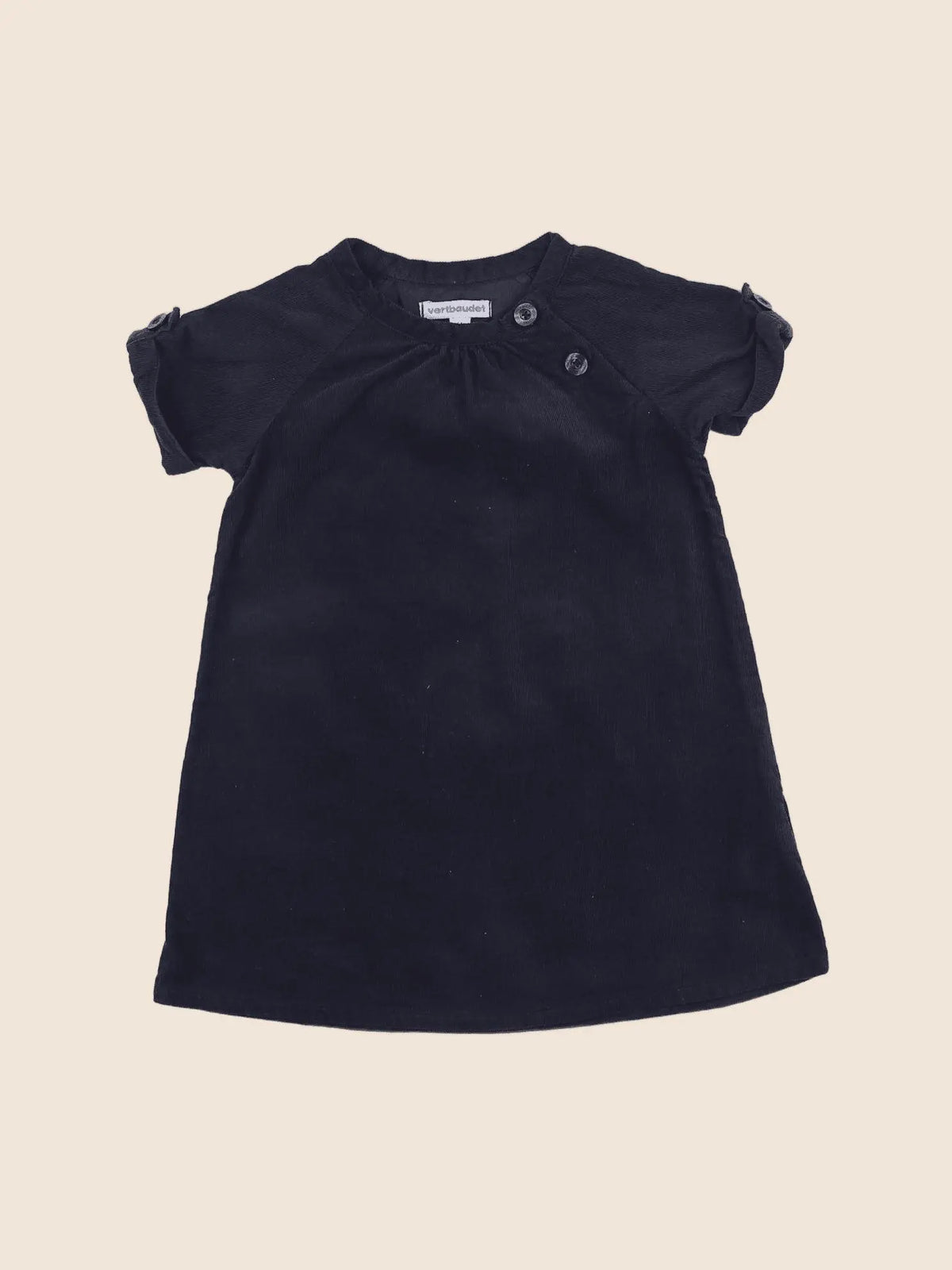 Vertbaudet - robe bleu - 18 mois