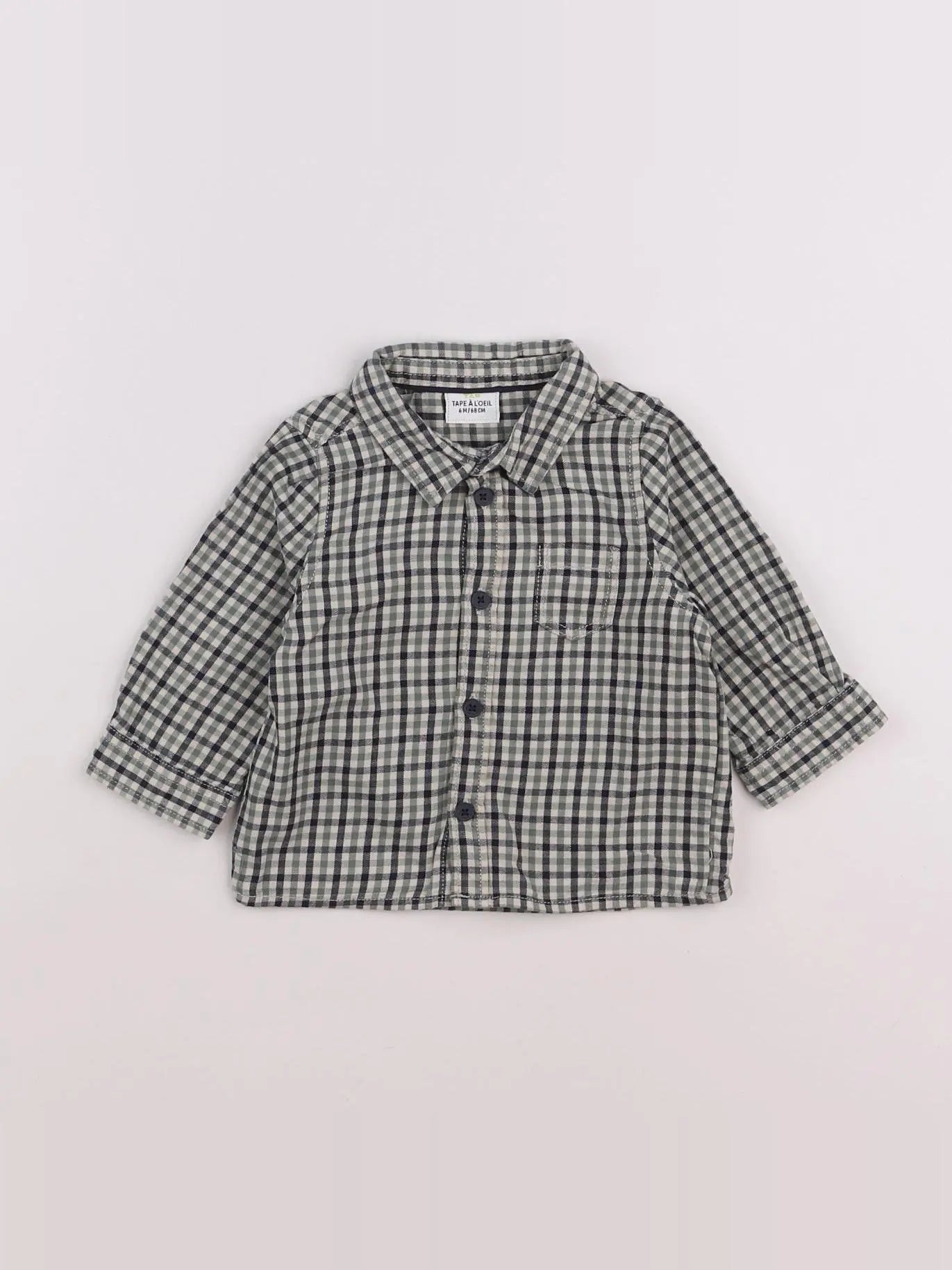 Tape à l'oeil - chemise multicolore - 6 mois