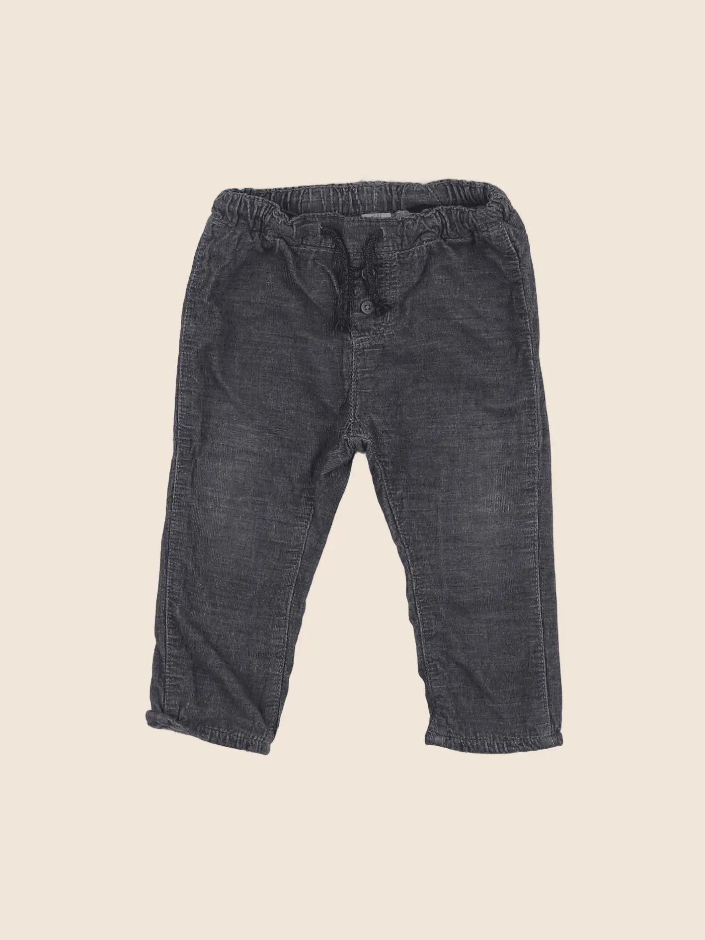 H&M - pantalon gris - 12 mois