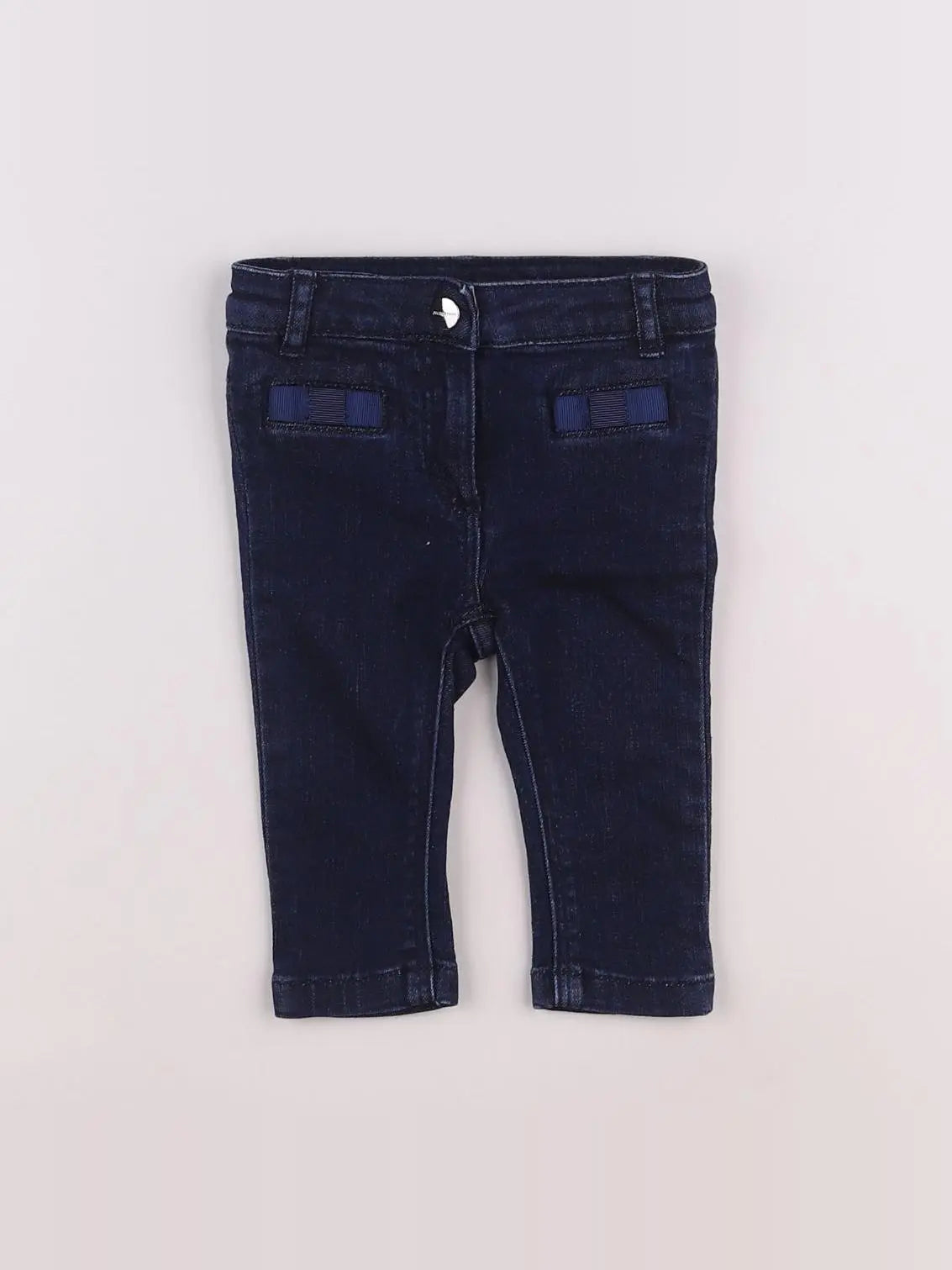Jacadi - jean bleu - 6 mois