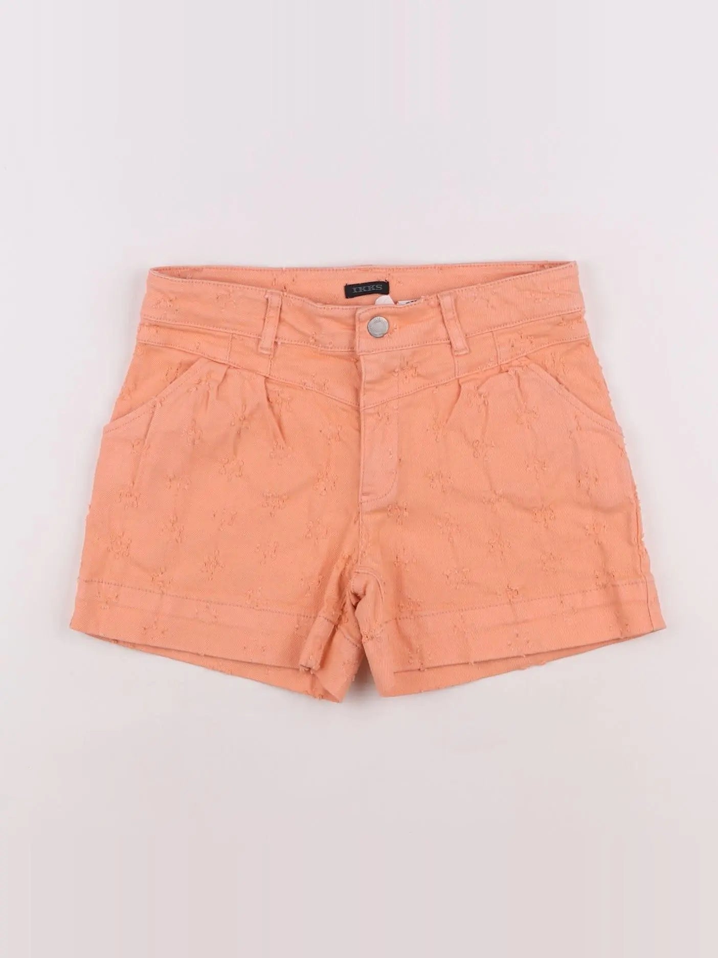 IKKS - short orange - 10 ans