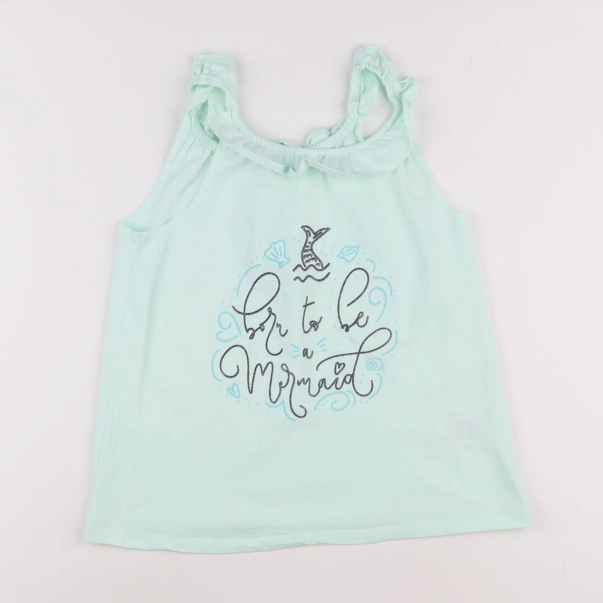 Vertbaudet - tee-shirt bleu - 10 ans