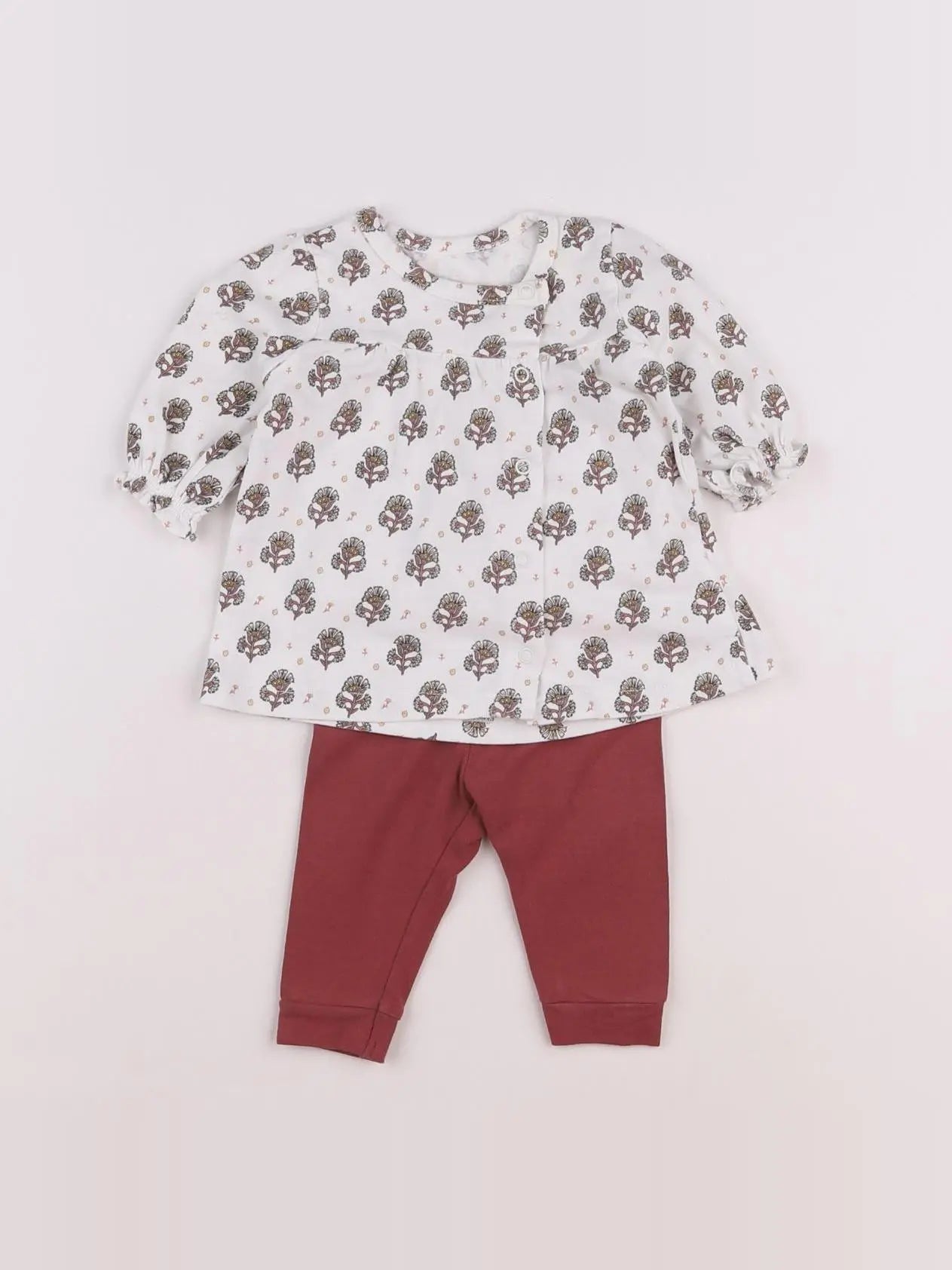 Vertbaudet - ensemble multicolore - 1 mois