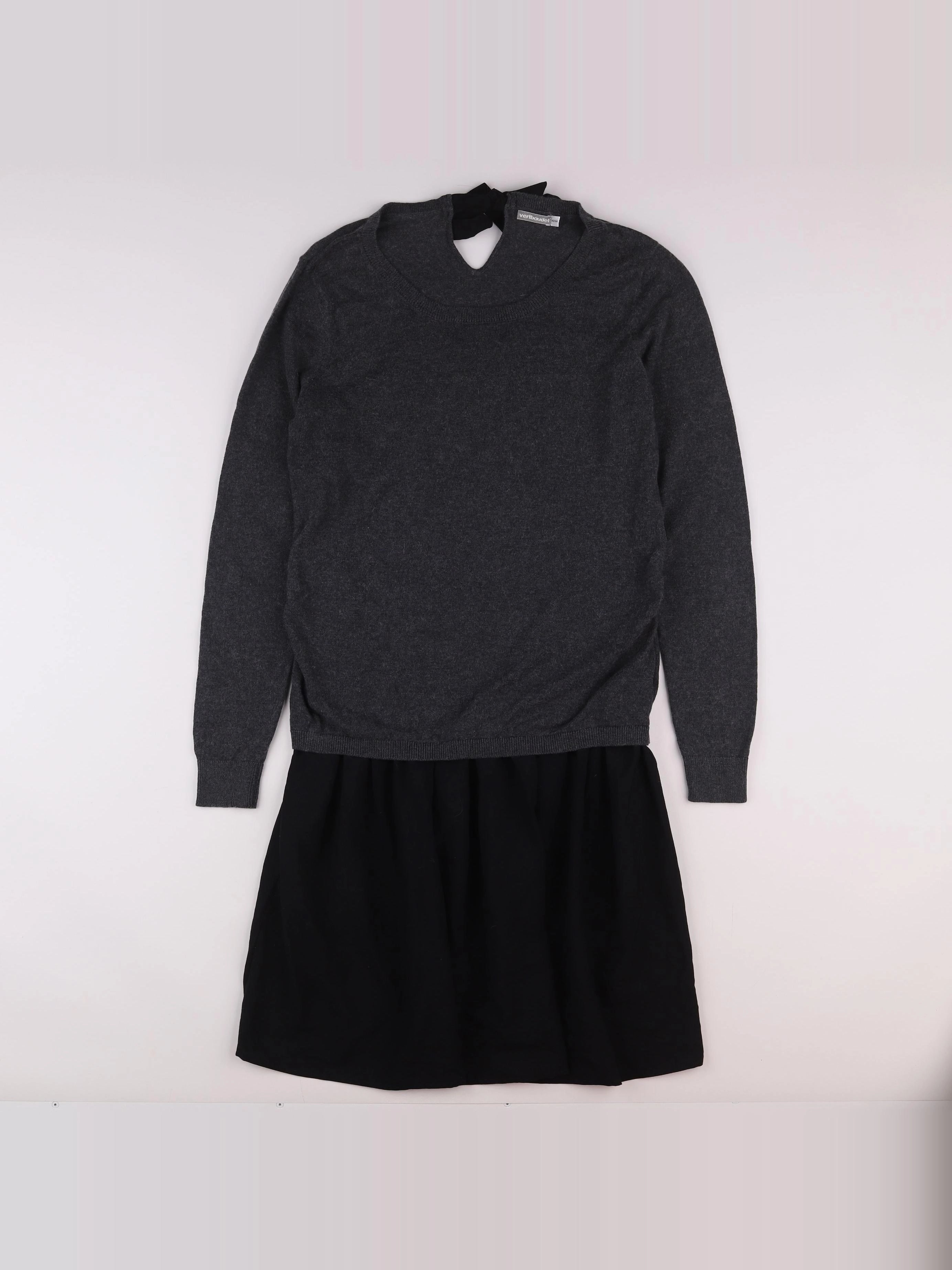 Vertbaudet - robe grossesse gris, noir - 42 à 44