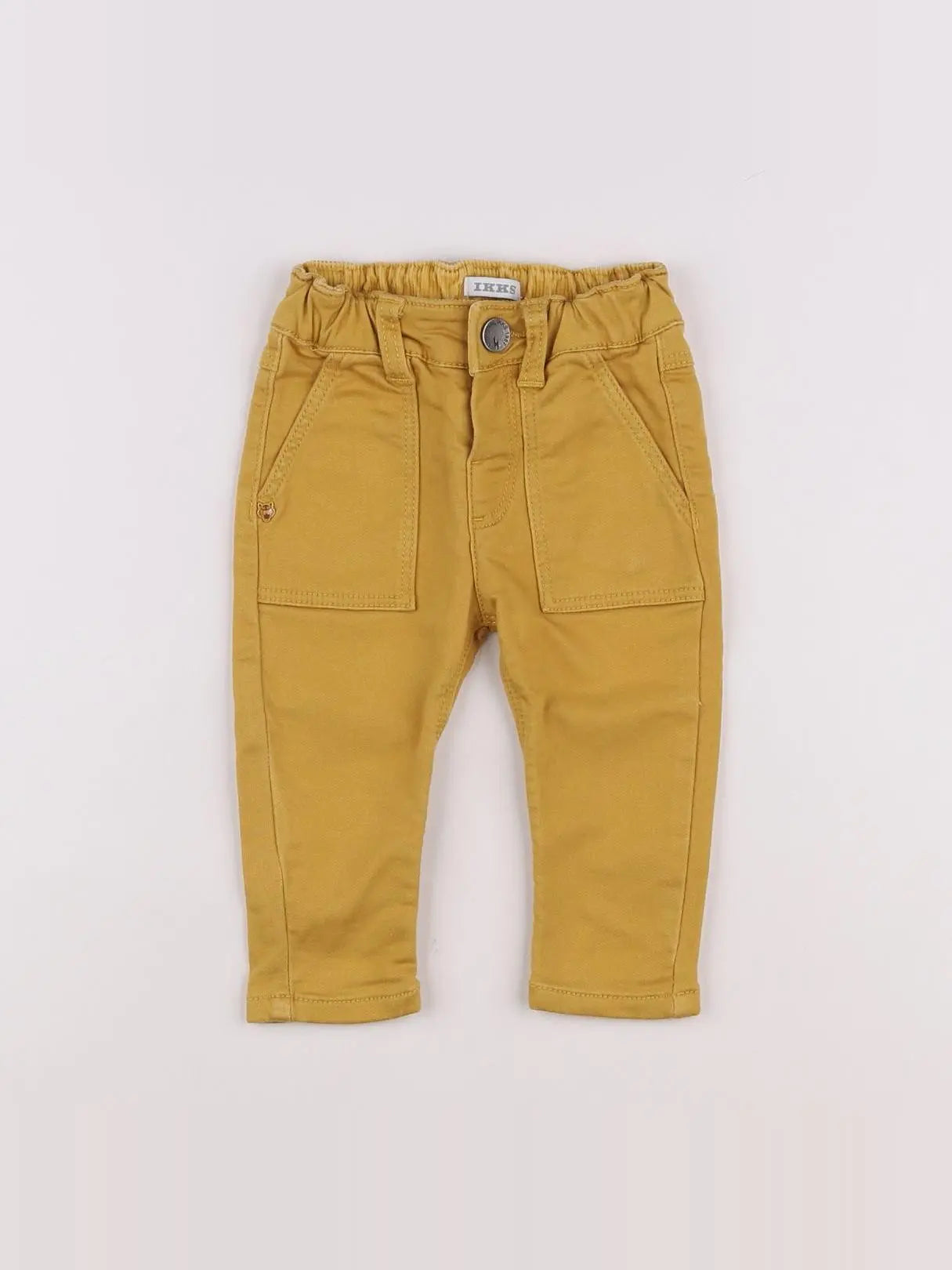 IKKS - pantalon jaune - 6 mois