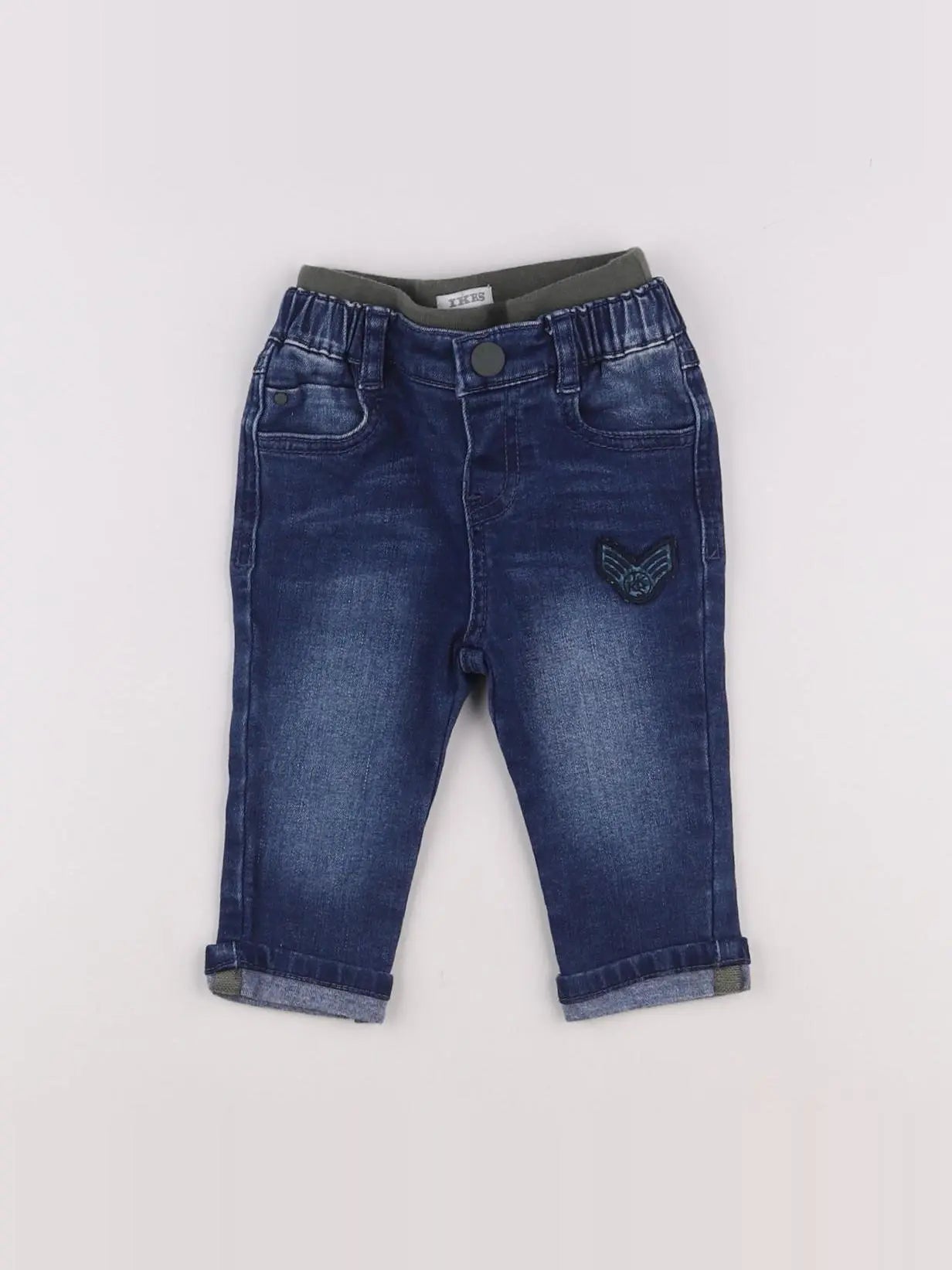 IKKS - jean bleu - 6 mois