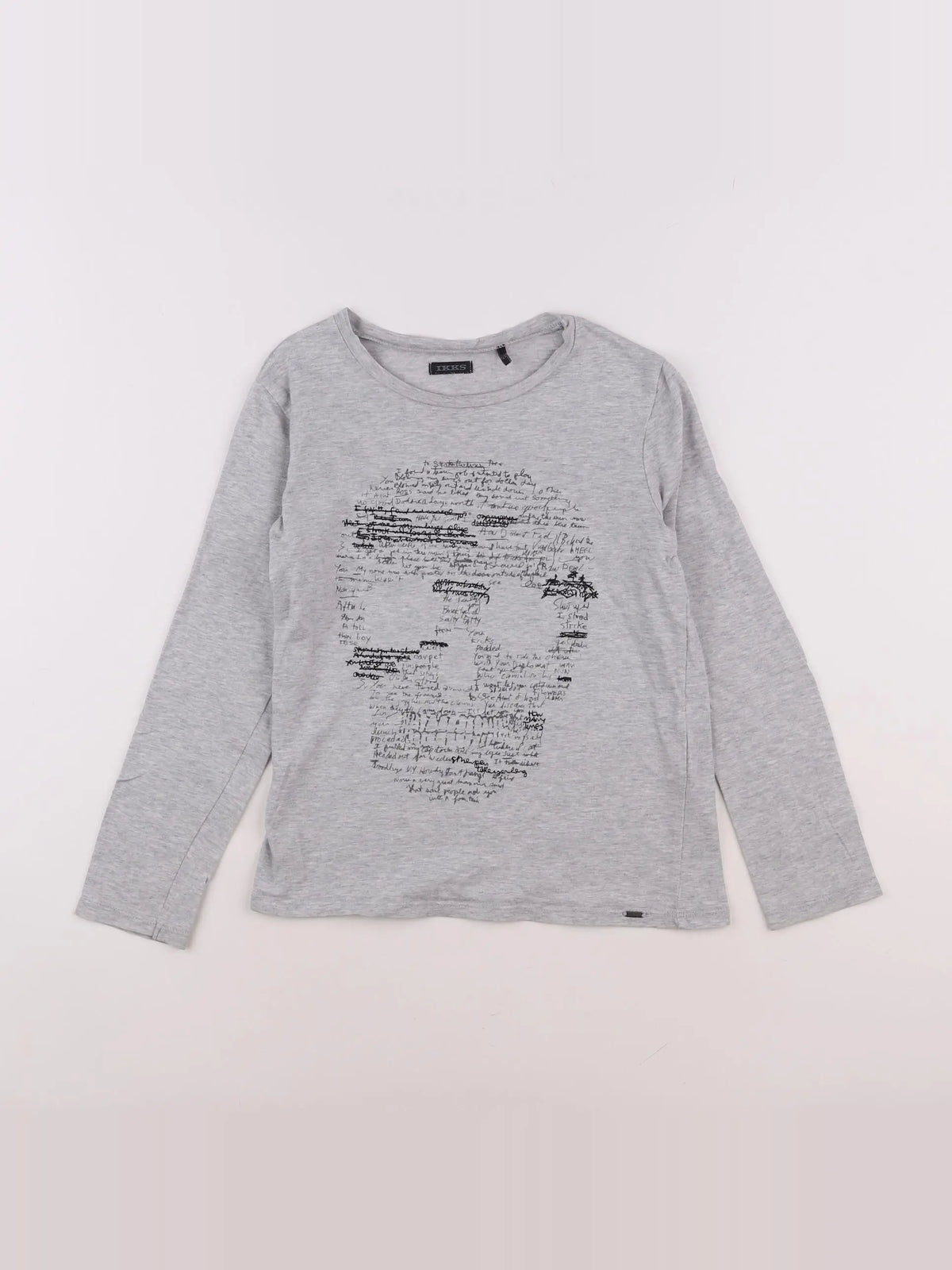 IKKS - tee-shirt gris - 8 ans