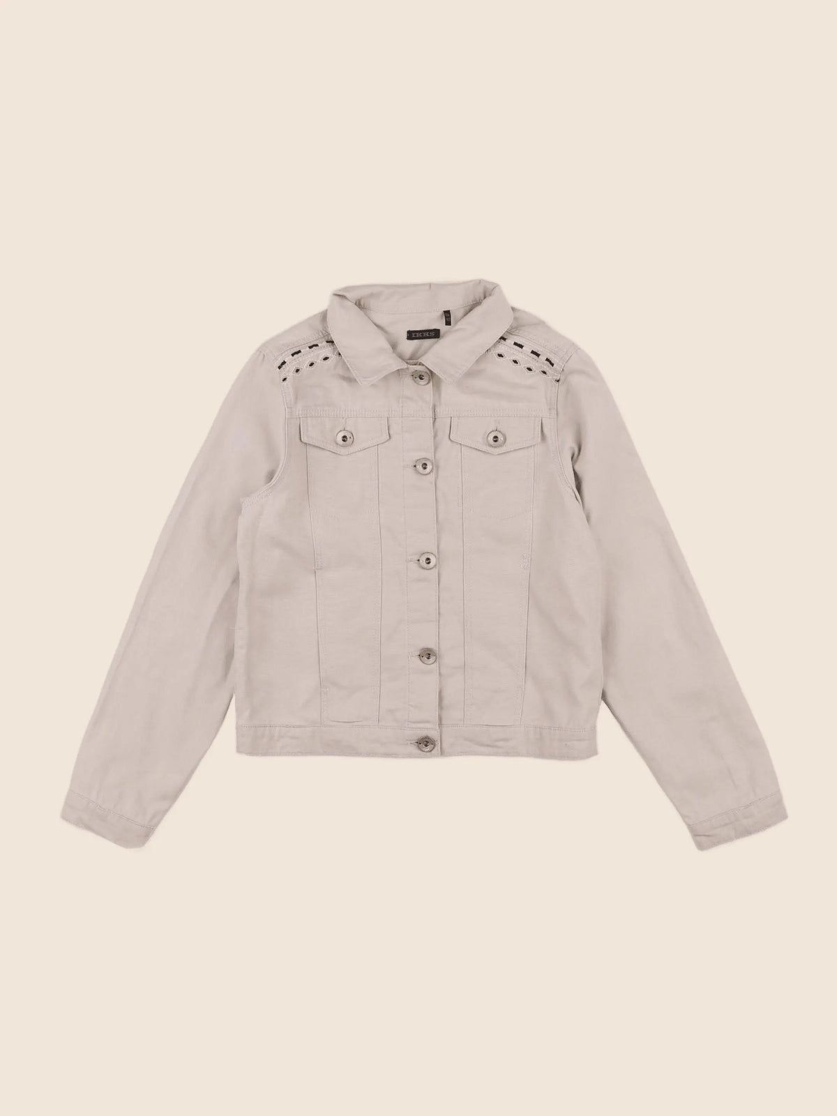 IKKS - veste beige - 10 ans