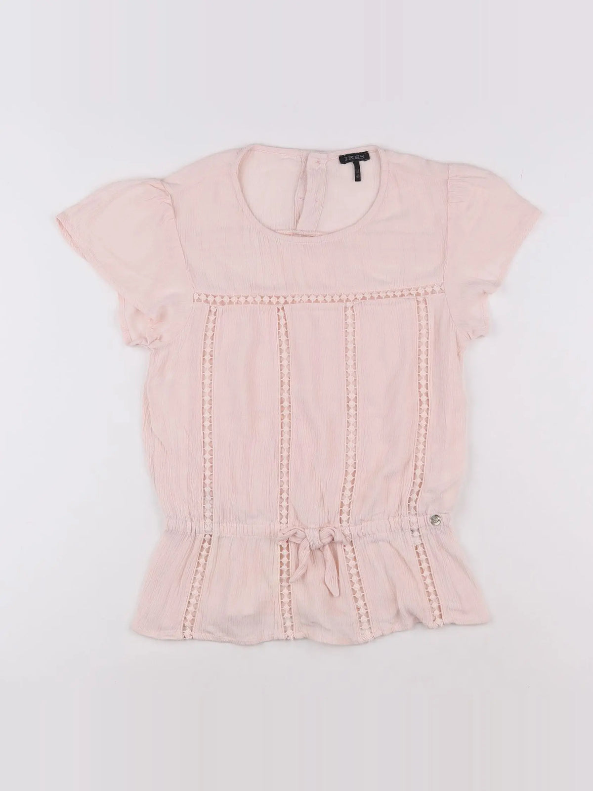 IKKS - blouse rose - 10 ans