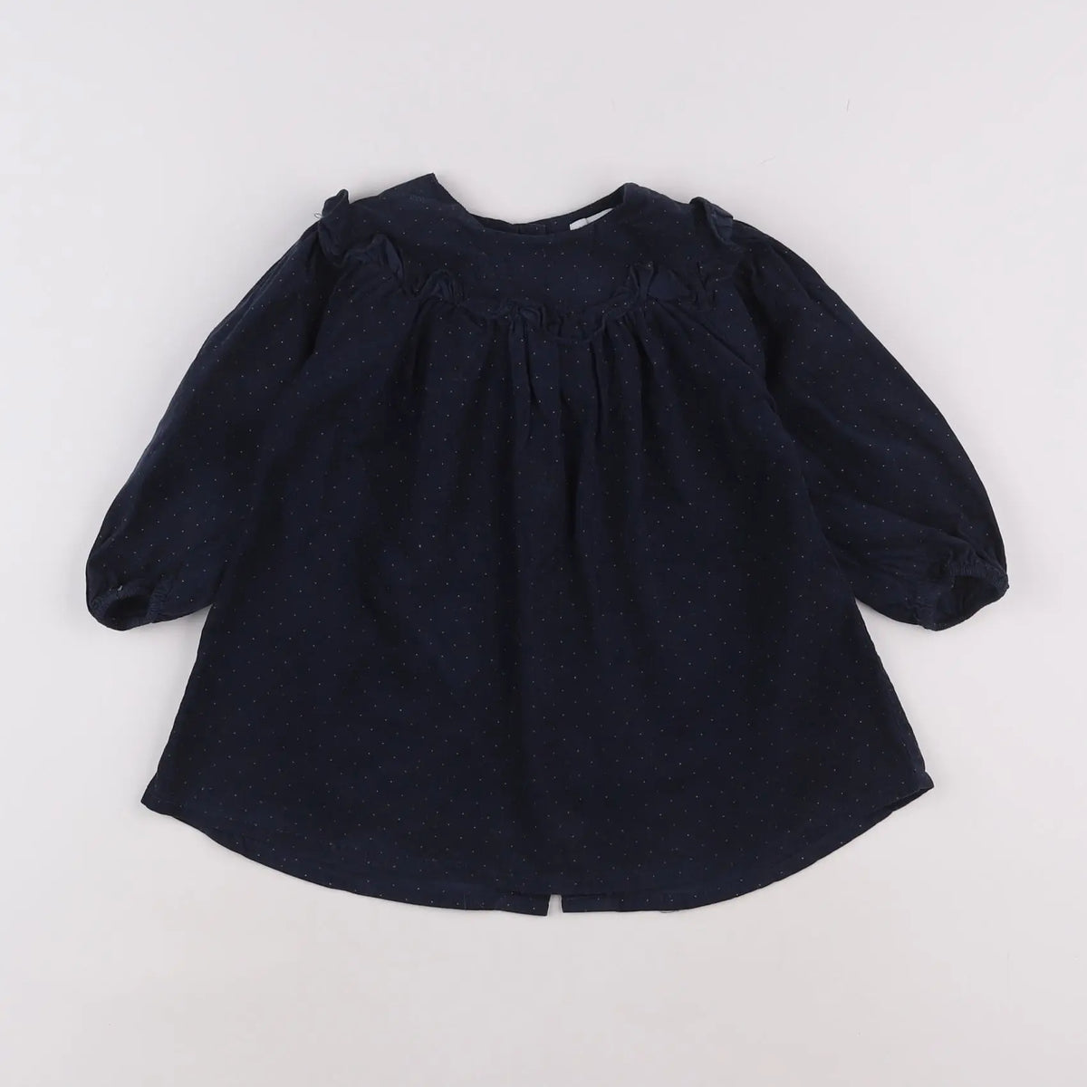 Vertbaudet - robe bleu - 18 mois