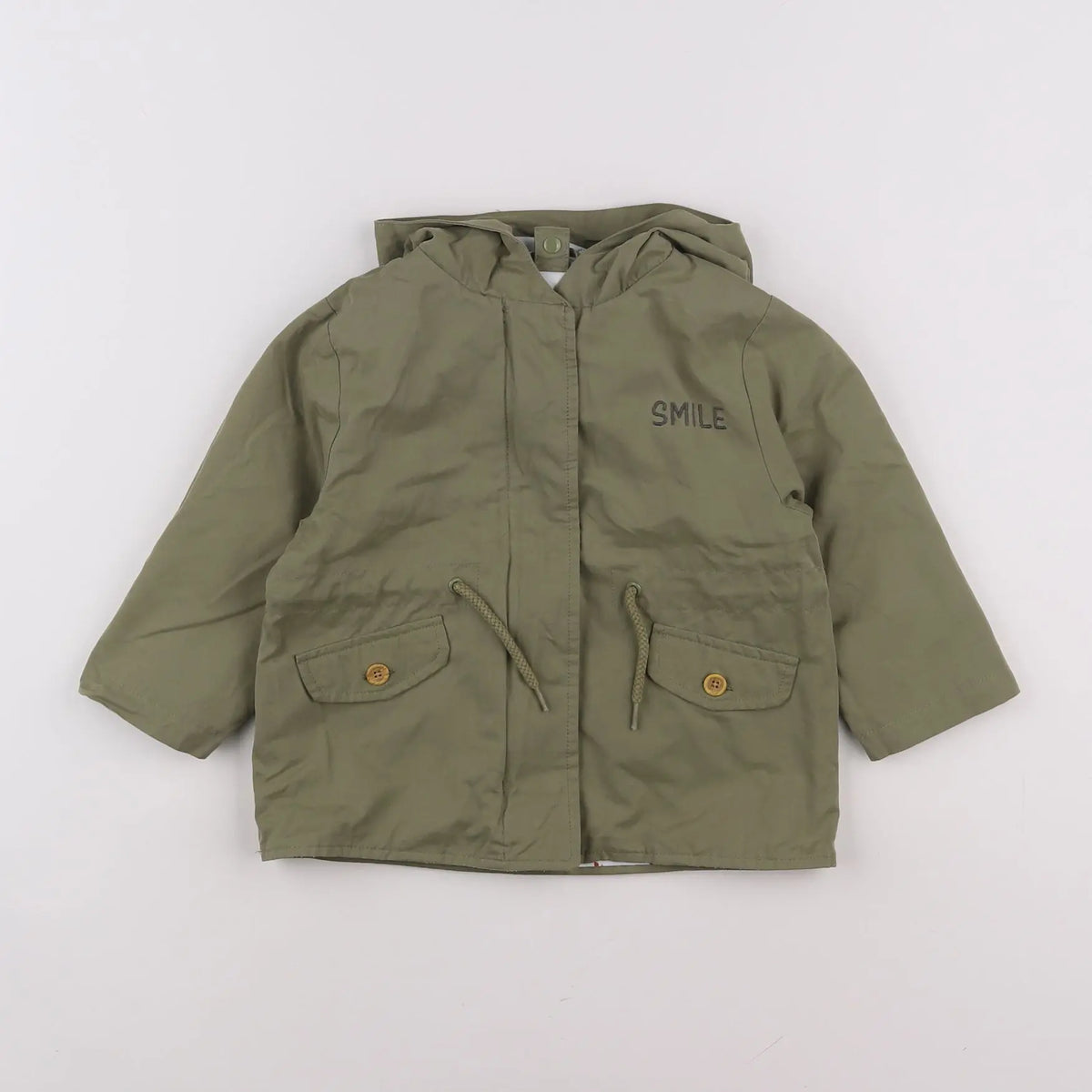 Vertbaudet - veste vert - 2 ans