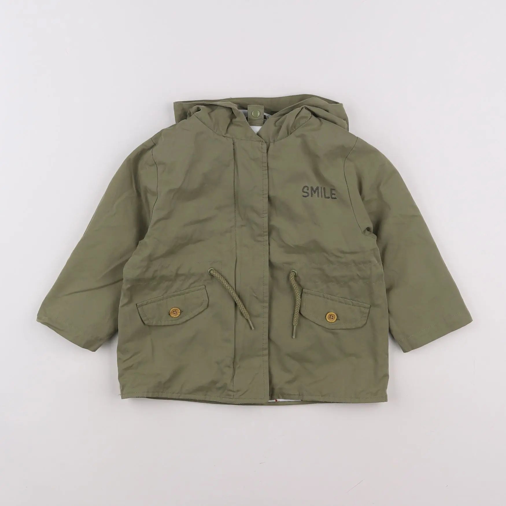 Vertbaudet - veste vert - 2 ans