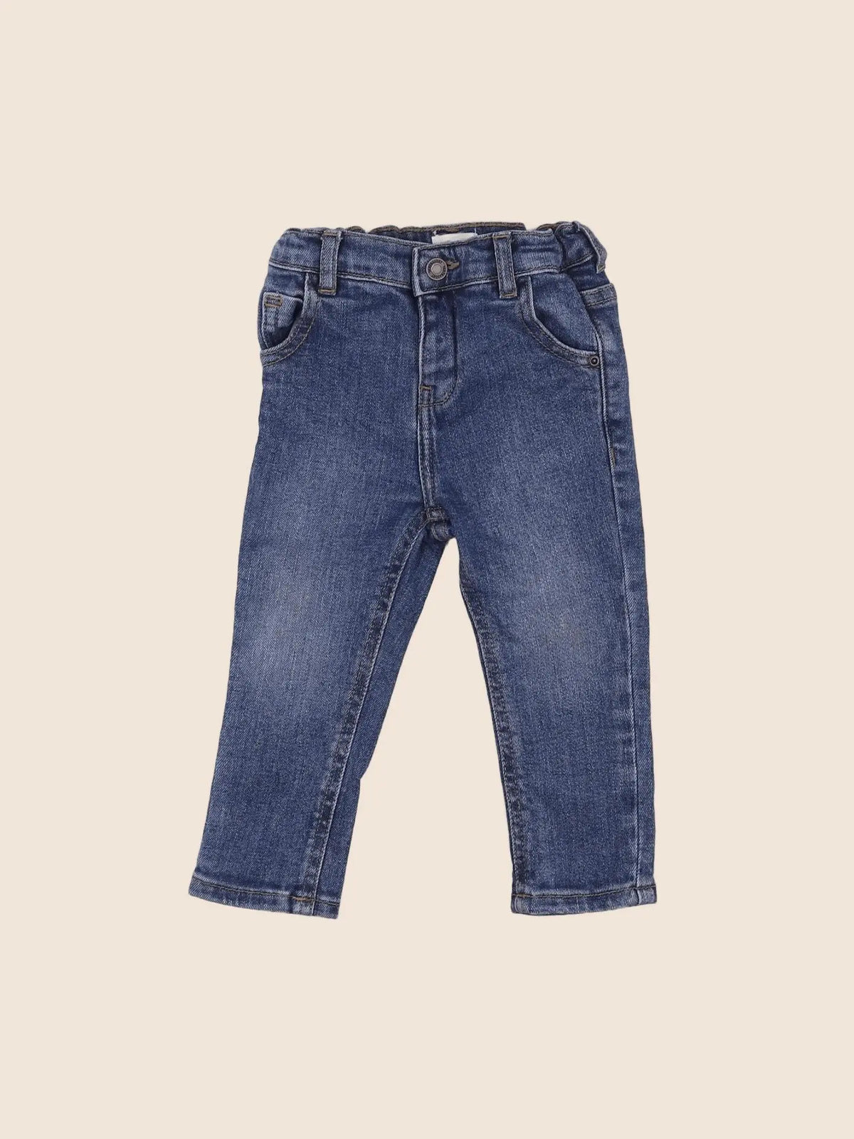 Vertbaudet - jean bleu - 12 mois