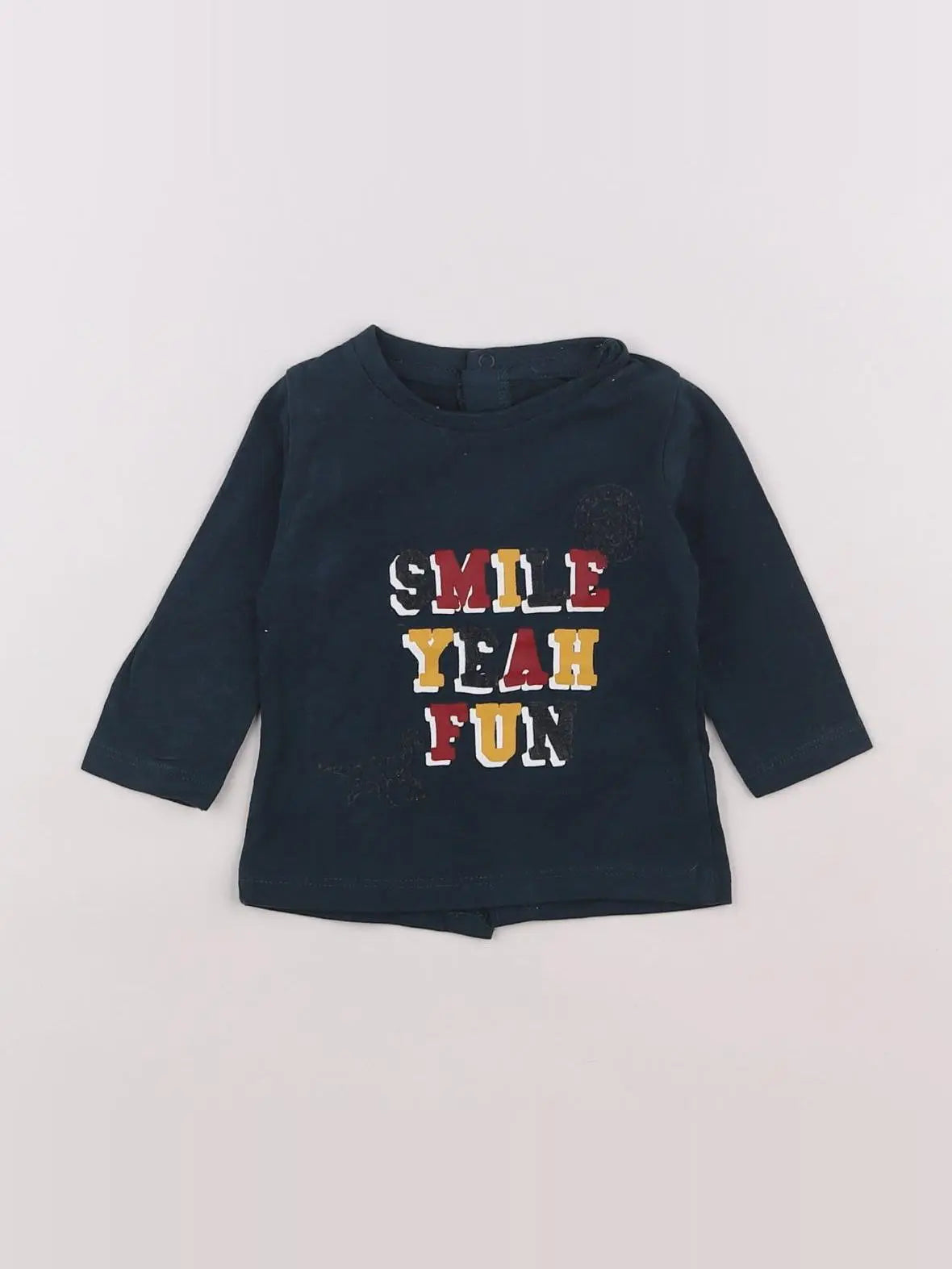 Vertbaudet - tee-shirt vert - 3 mois