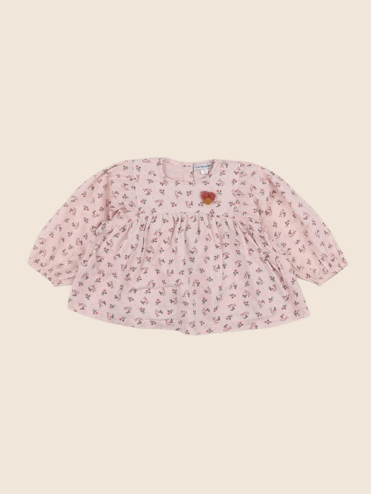 Vertbaudet - blouse rose - 18 mois