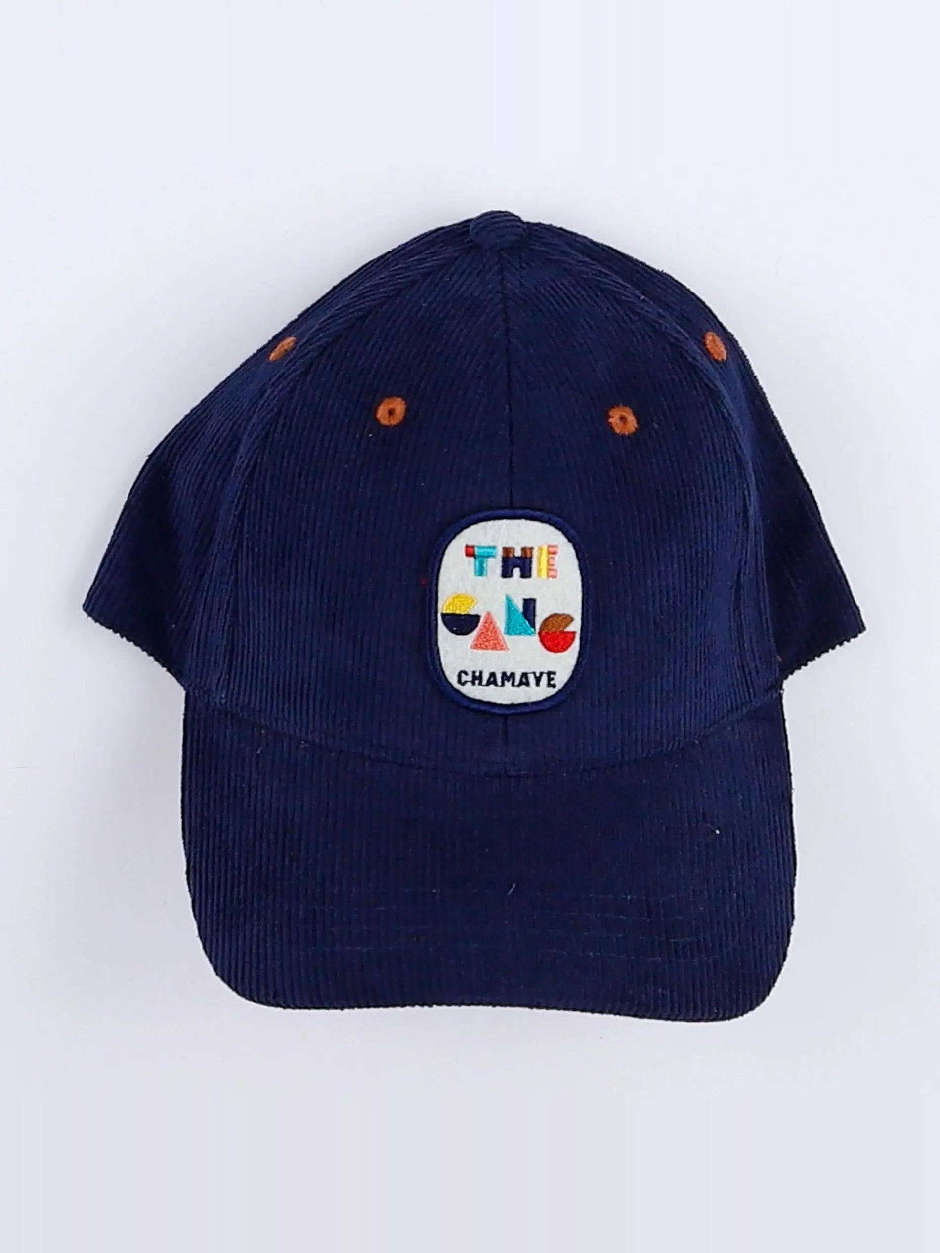 Casquette velours "THE GANG" bleu