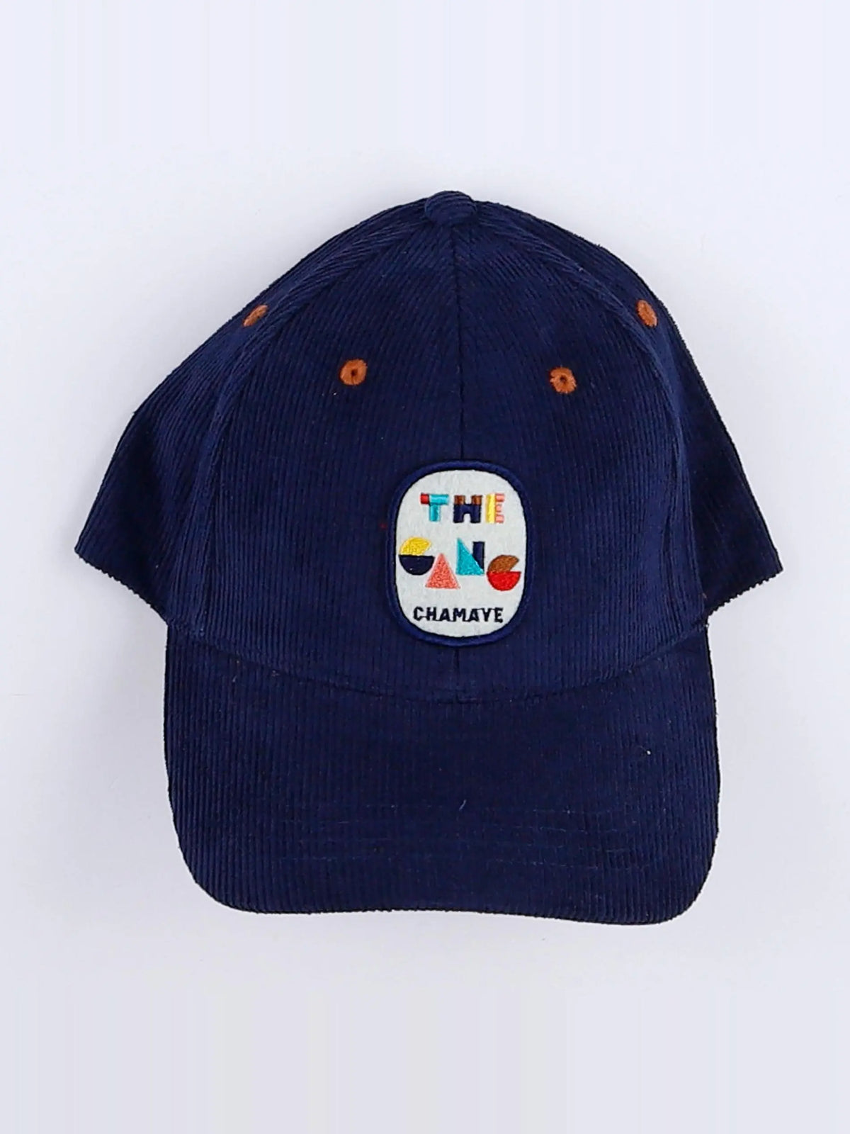 Casquette velours "THE GANG" bleu