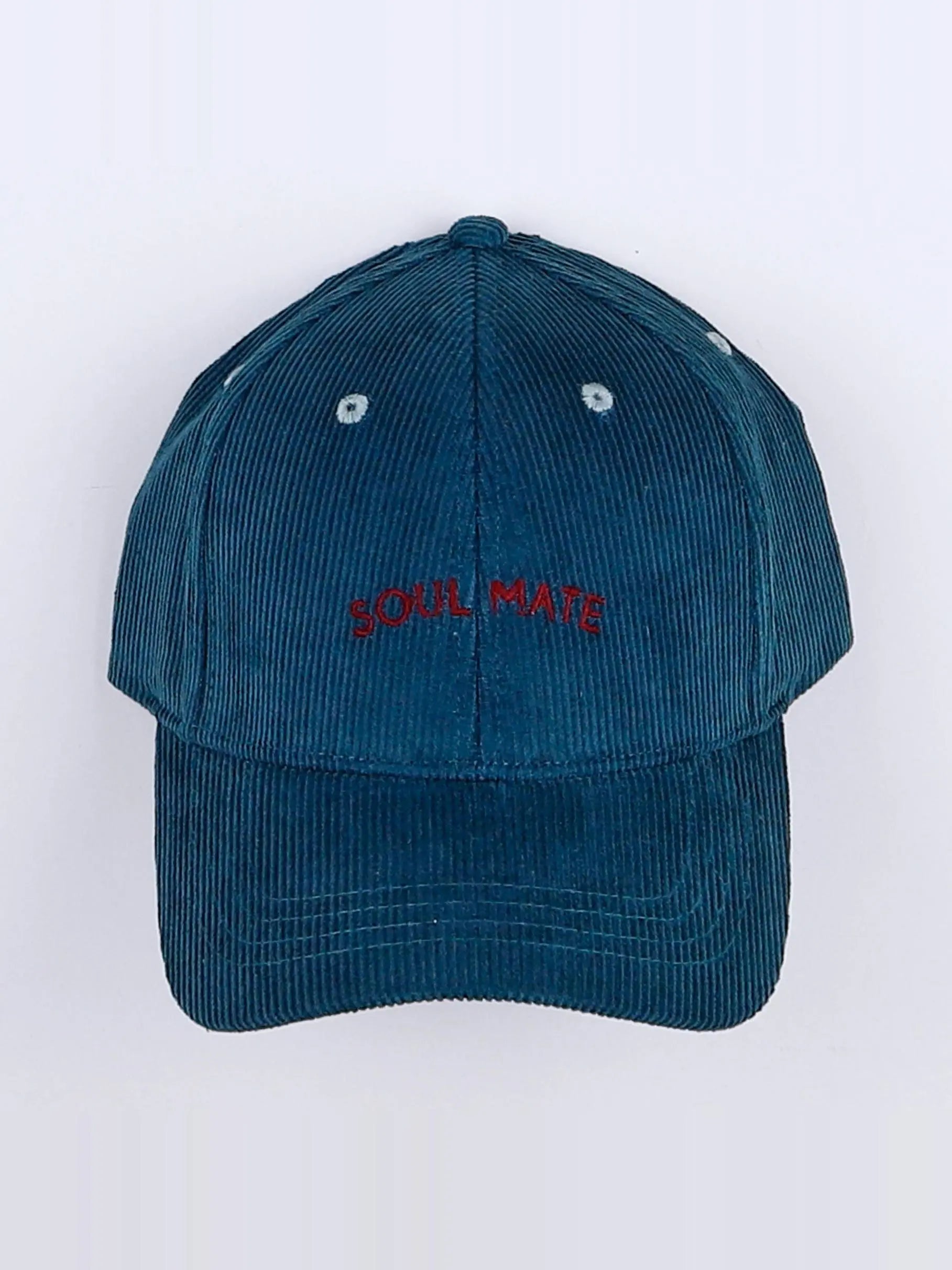 Casquette velours "SOUL MATE " bleu