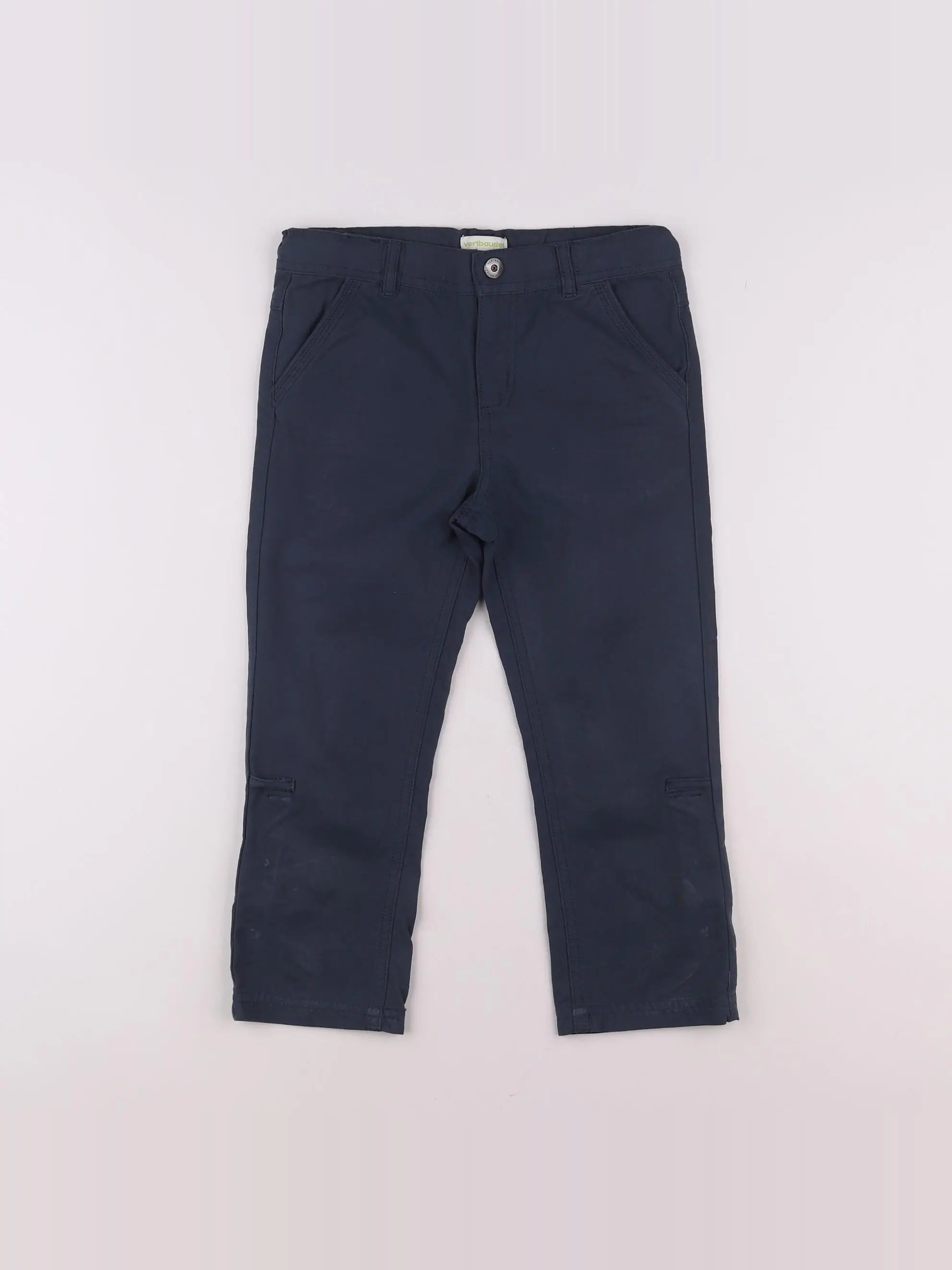 Vertbaudet - pantacourt bleu - 9 ans