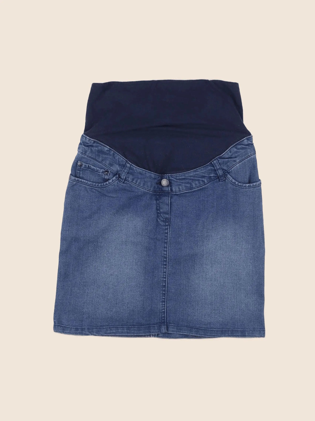 Vertbaudet - jupe grossesse bleu - 36