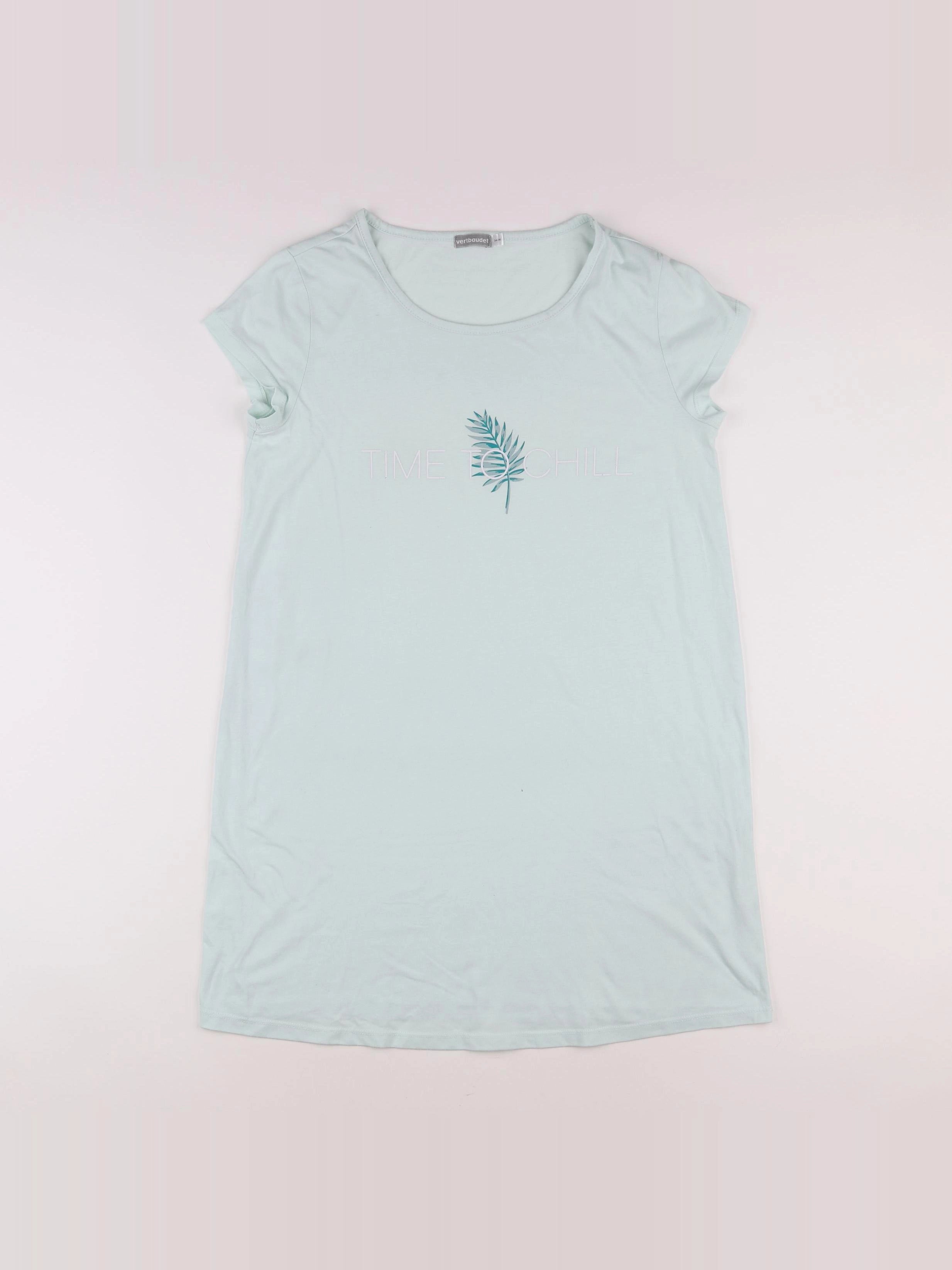 Vertbaudet - chemise de nuit grossesse vert - 34 à 36