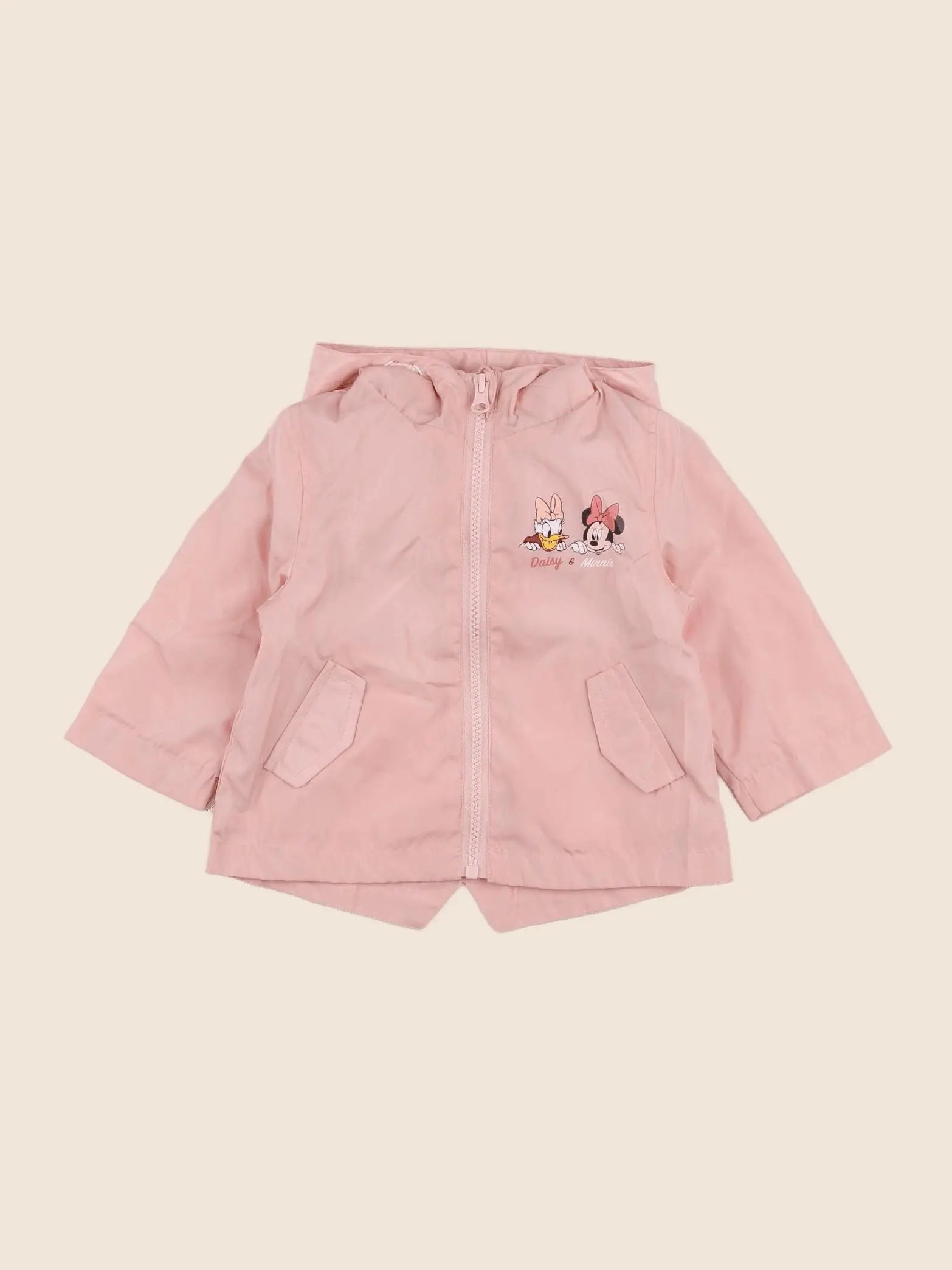 Vertbaudet - coupe-vent rose - 9 mois