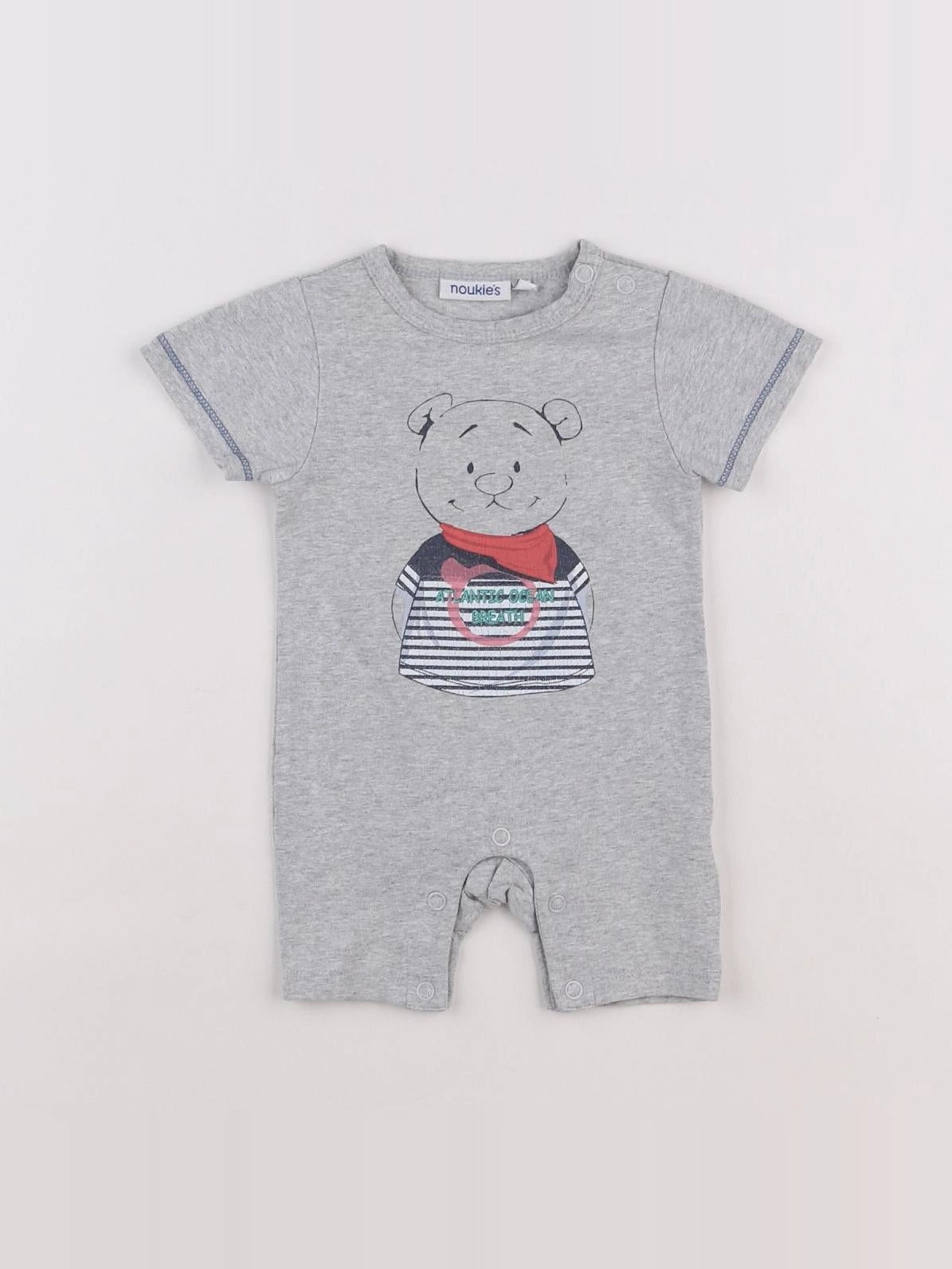 Noukie's - combinaison gris - 3 mois