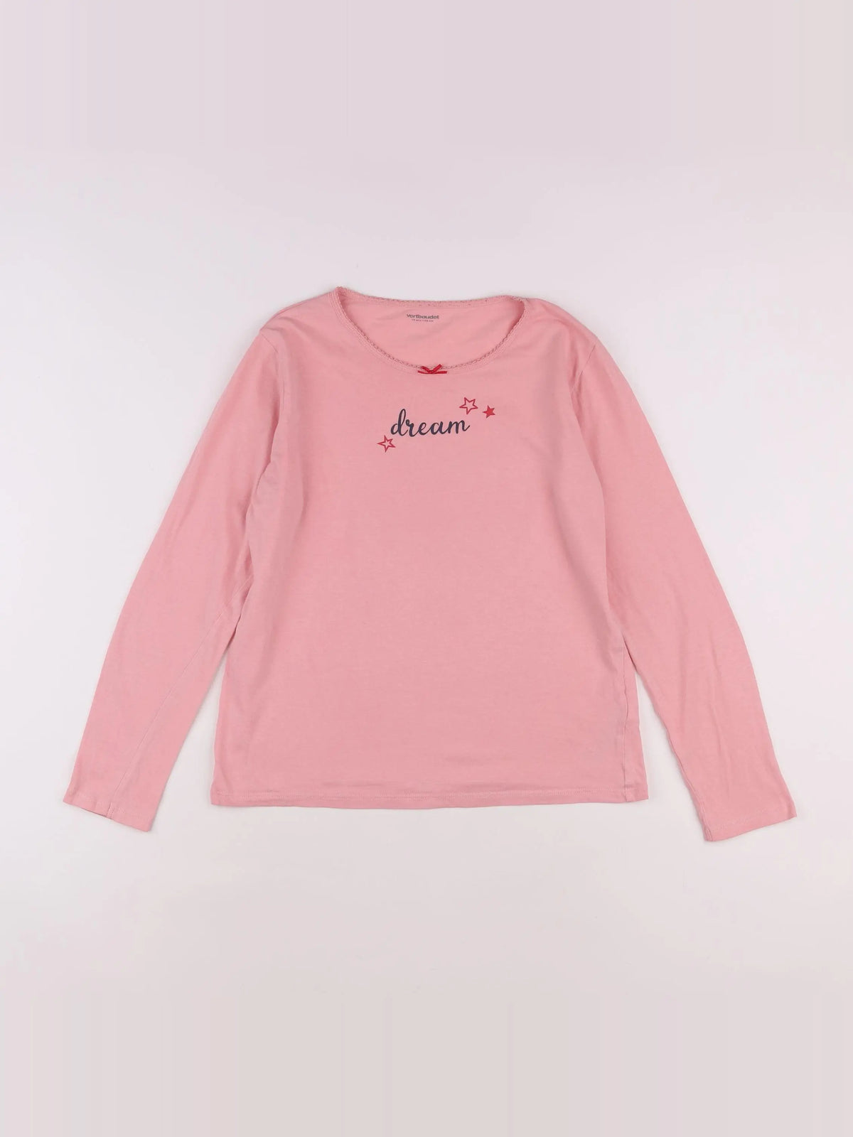 Vertbaudet - maillot de corps rose - 14 ans