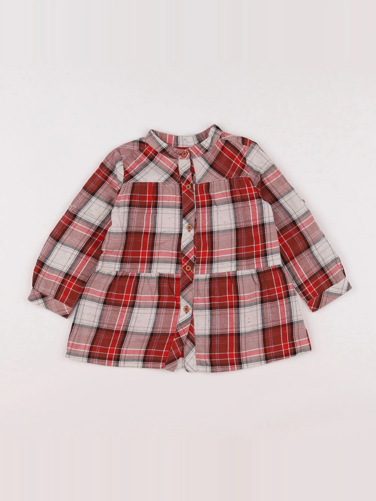 Zara - robe rouge - 9/12 mois