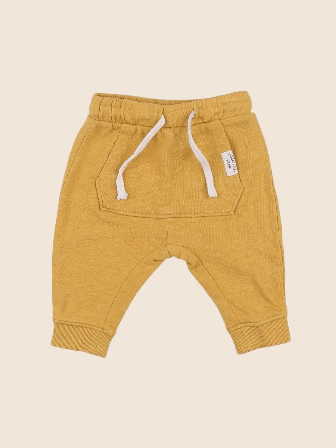 H&M - jogging jaune - 3/6 mois
