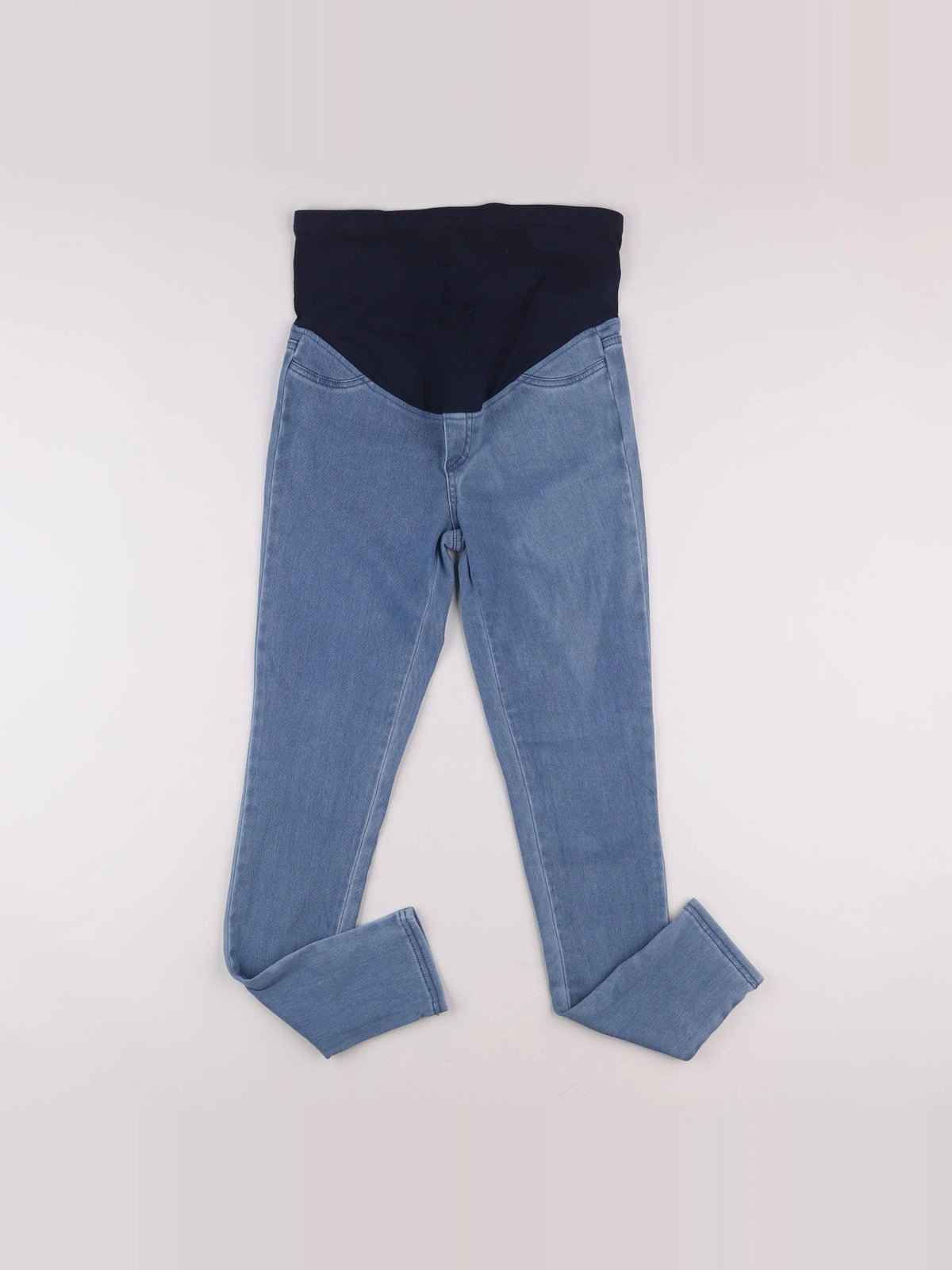 Vertbaudet - jean grossesse bleu - 38