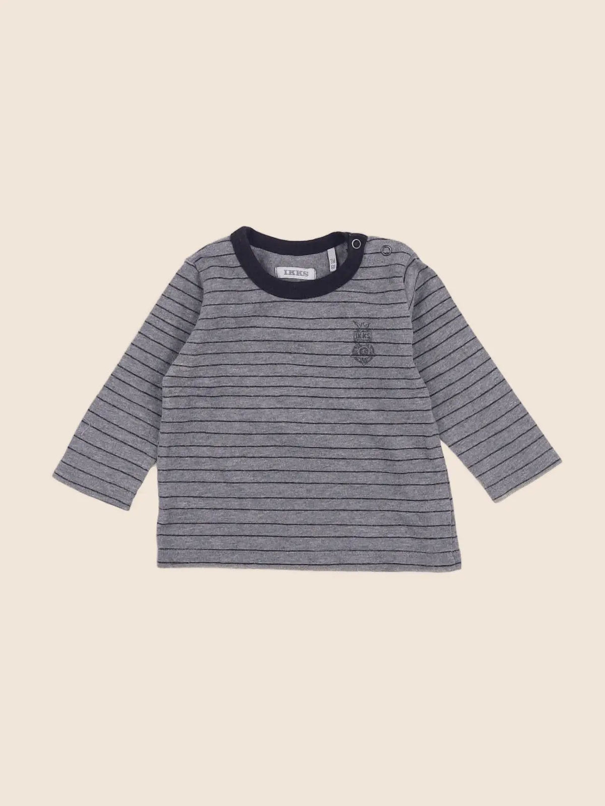 IKKS - tee-shirt gris - 3 mois