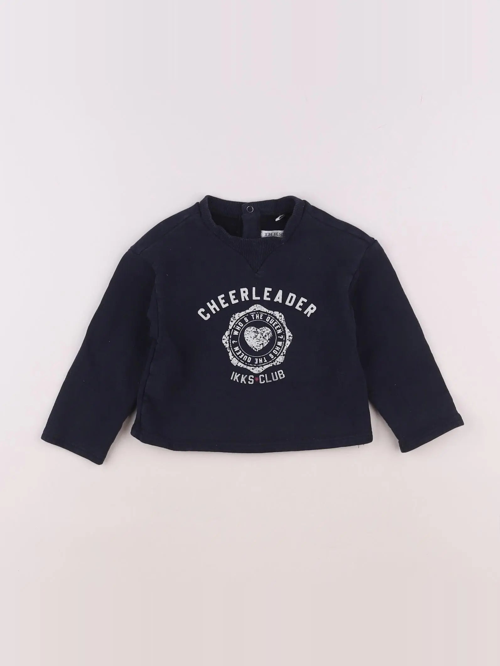 IKKS - sweat bleu - 2 ans