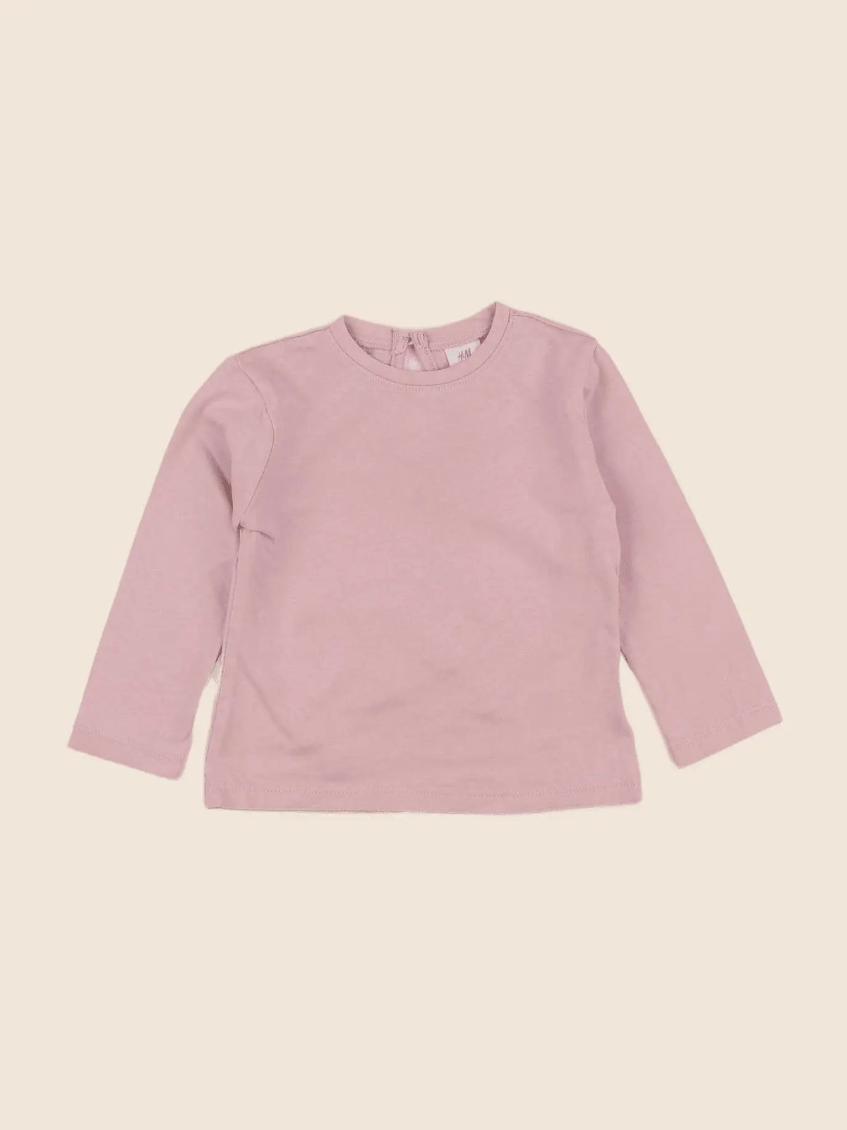 H&M - tee-shirt rose - 9/12 mois