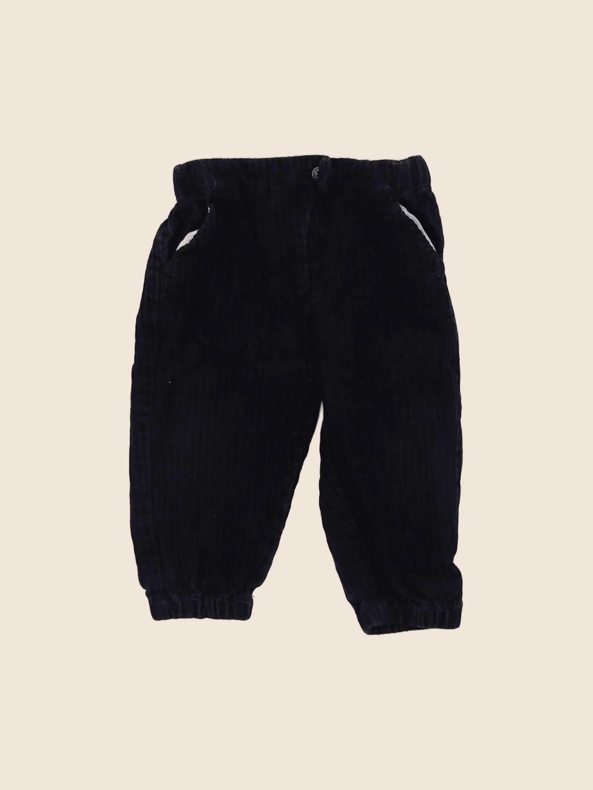 Boutchou - pantalon bleu - 12 mois