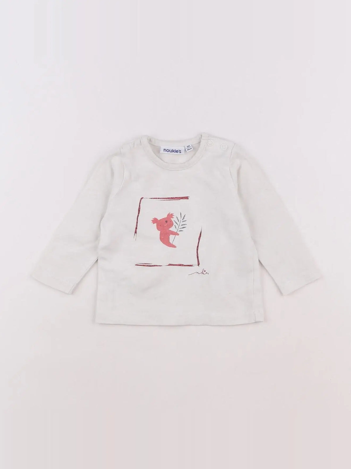 Noukie's - tee-shirt blanc - 6 mois