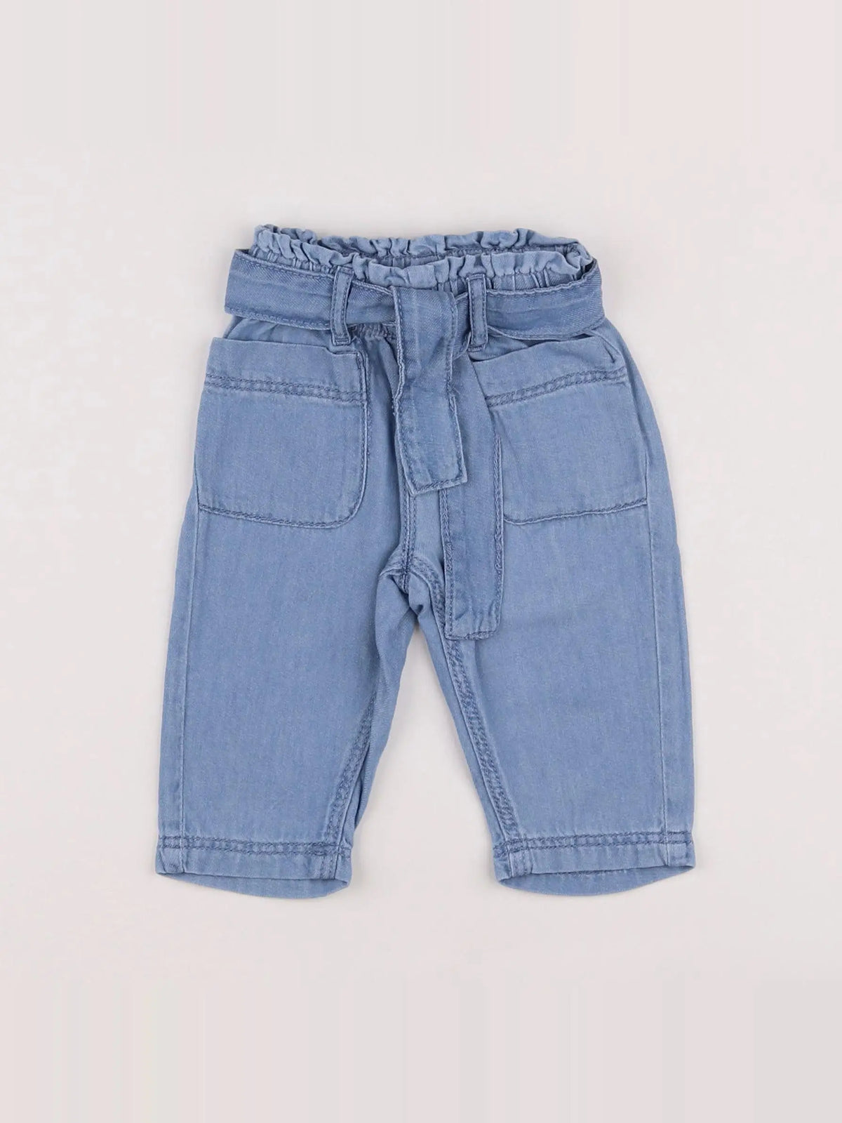 Tape à l'oeil - pantalon bleu - 6 mois