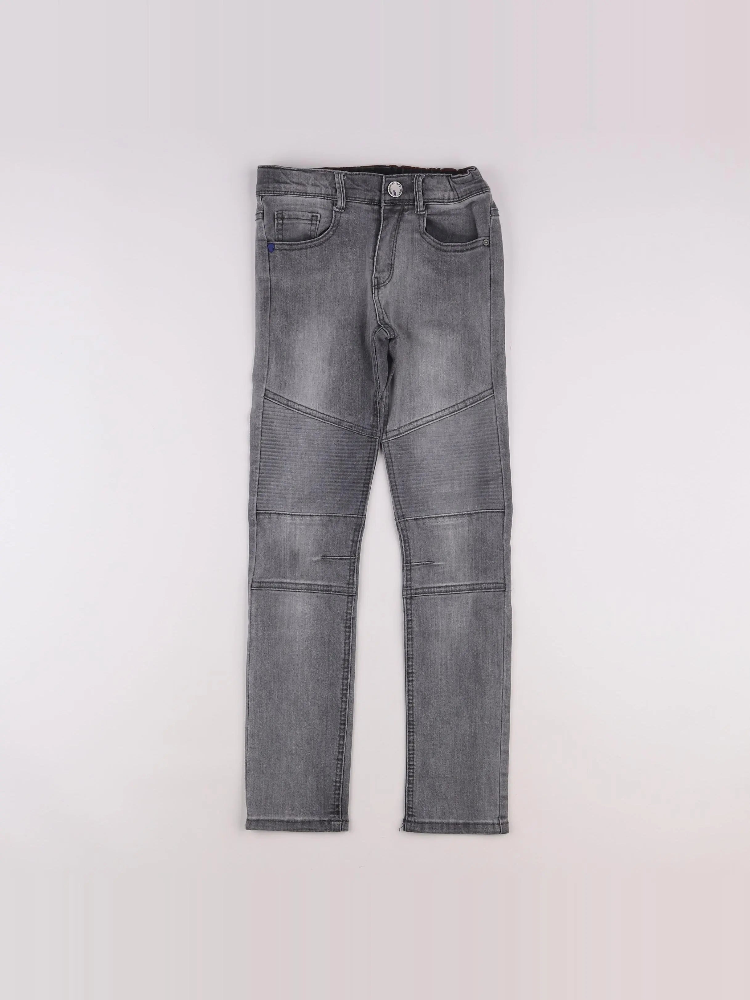 IKKS - jean gris - 10 ans