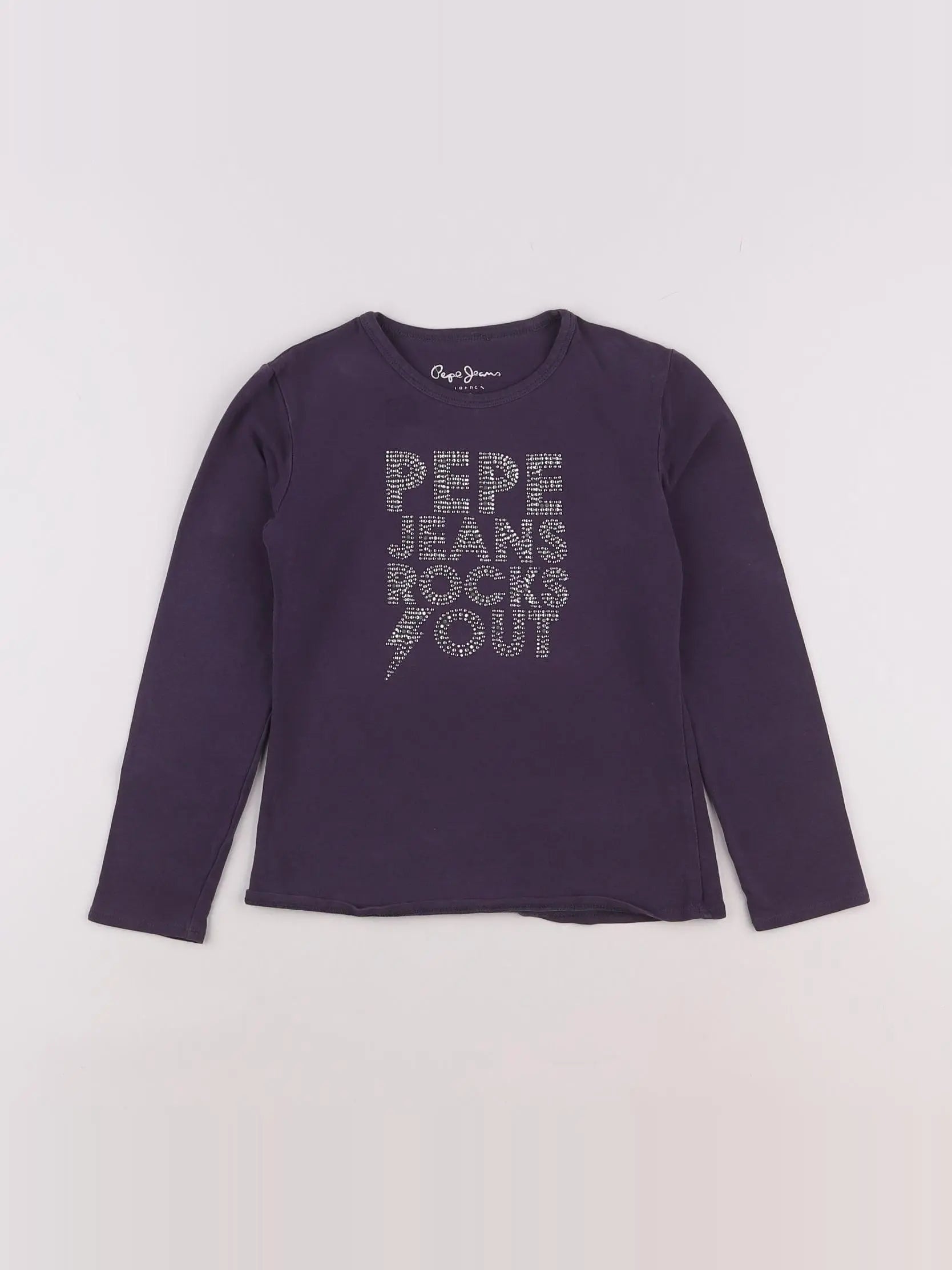 Pepe Jeans - tee-shirt violet - 6 ans