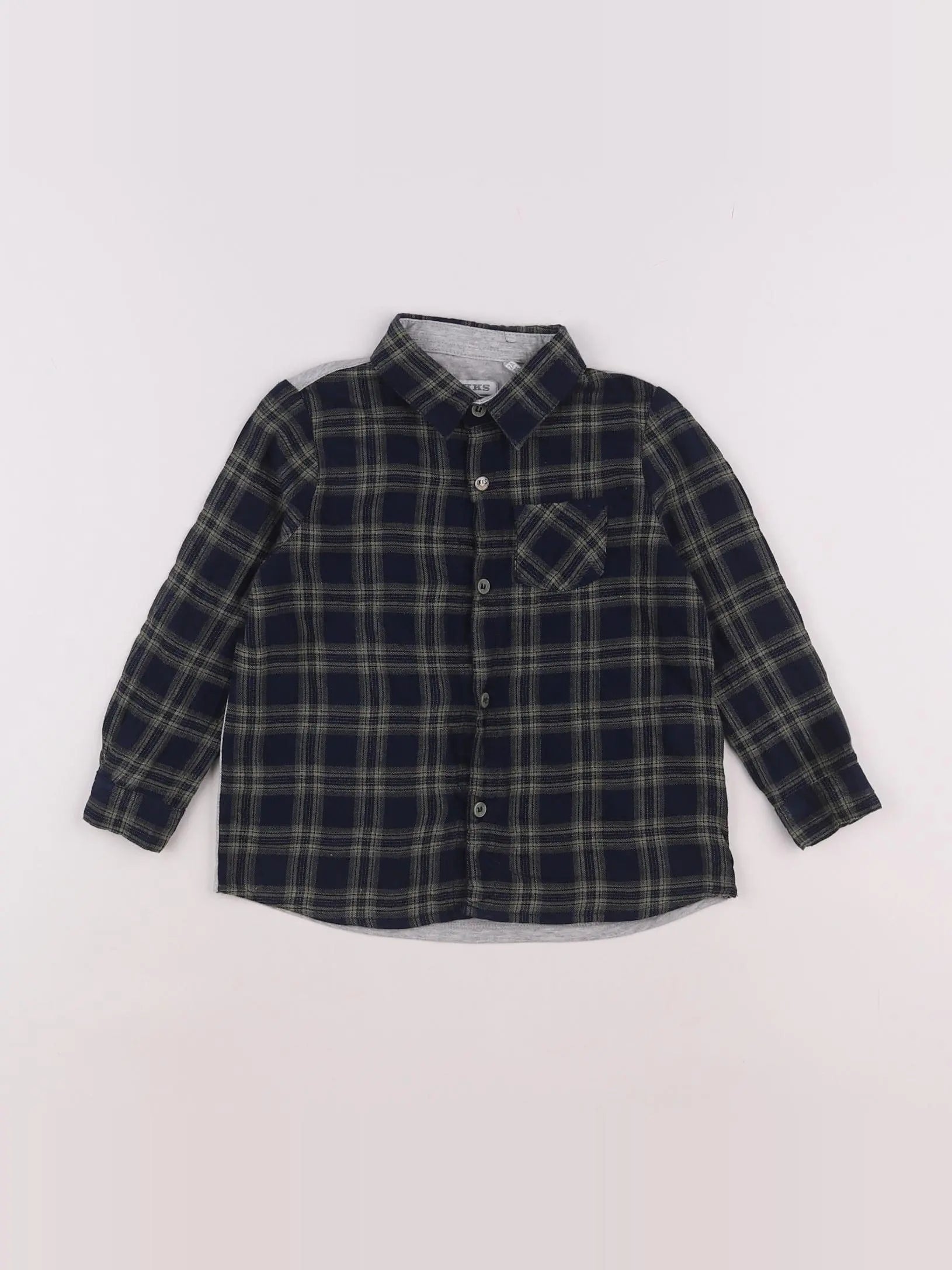 IKKS - chemise bleu - 2 ans