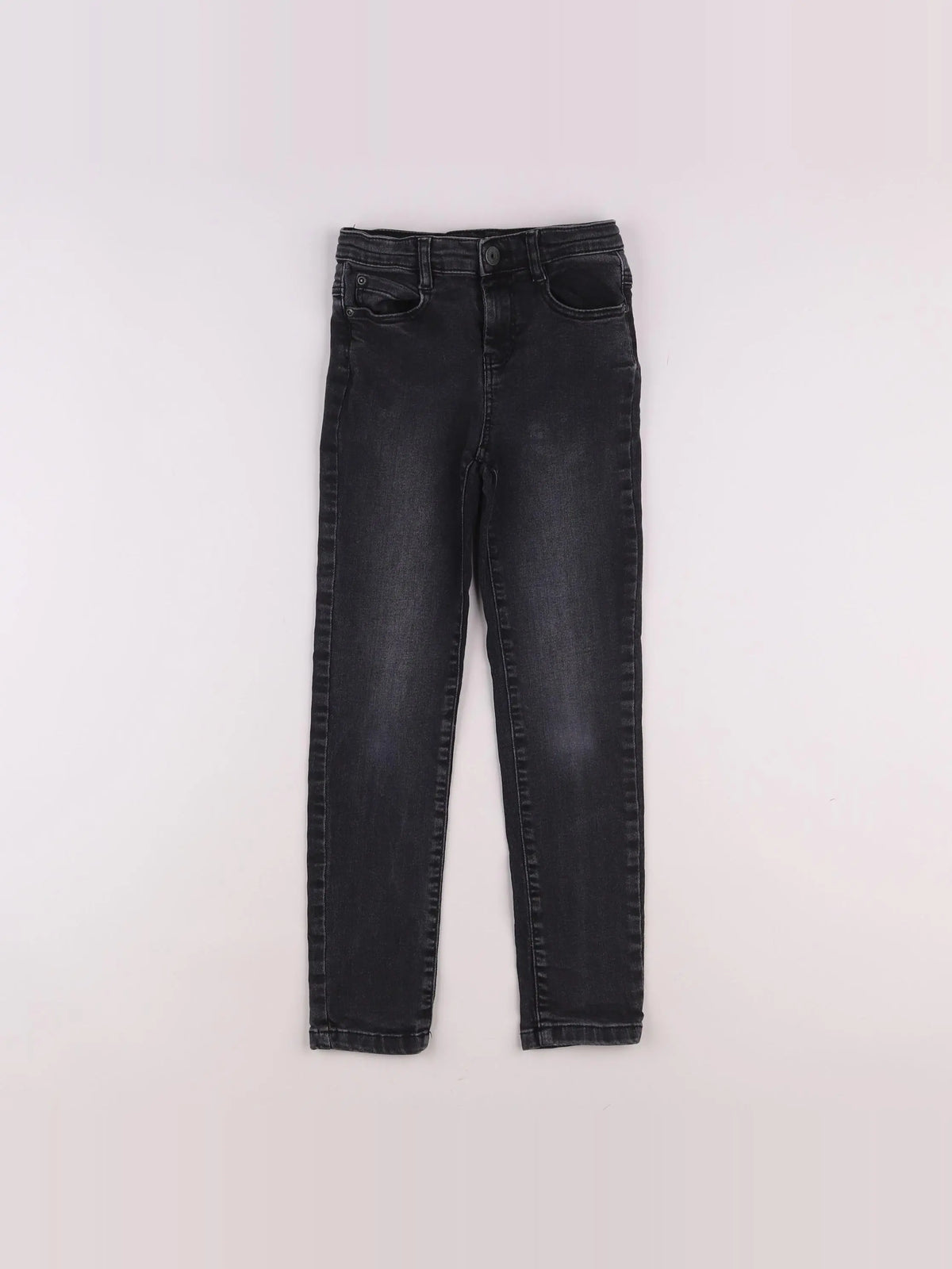 Vertbaudet - jean gris - 8 ans