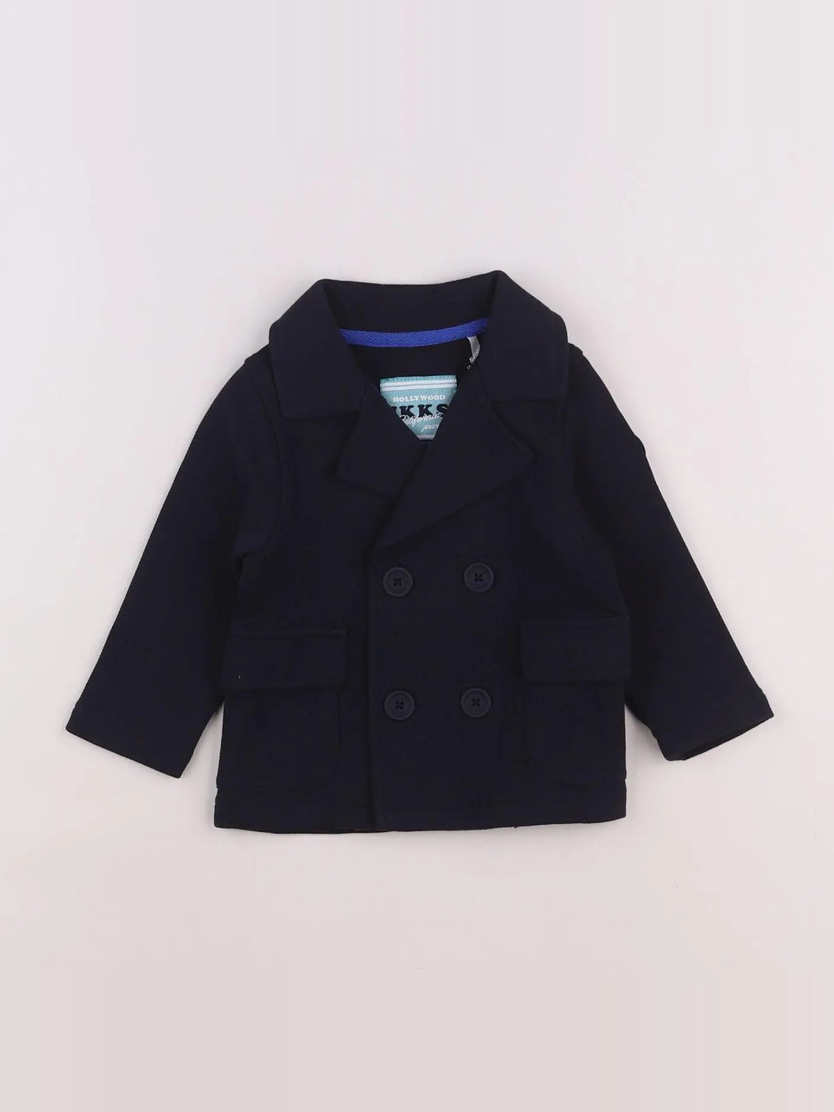 IKKS - veste bleu (état neuf) - 12 mois